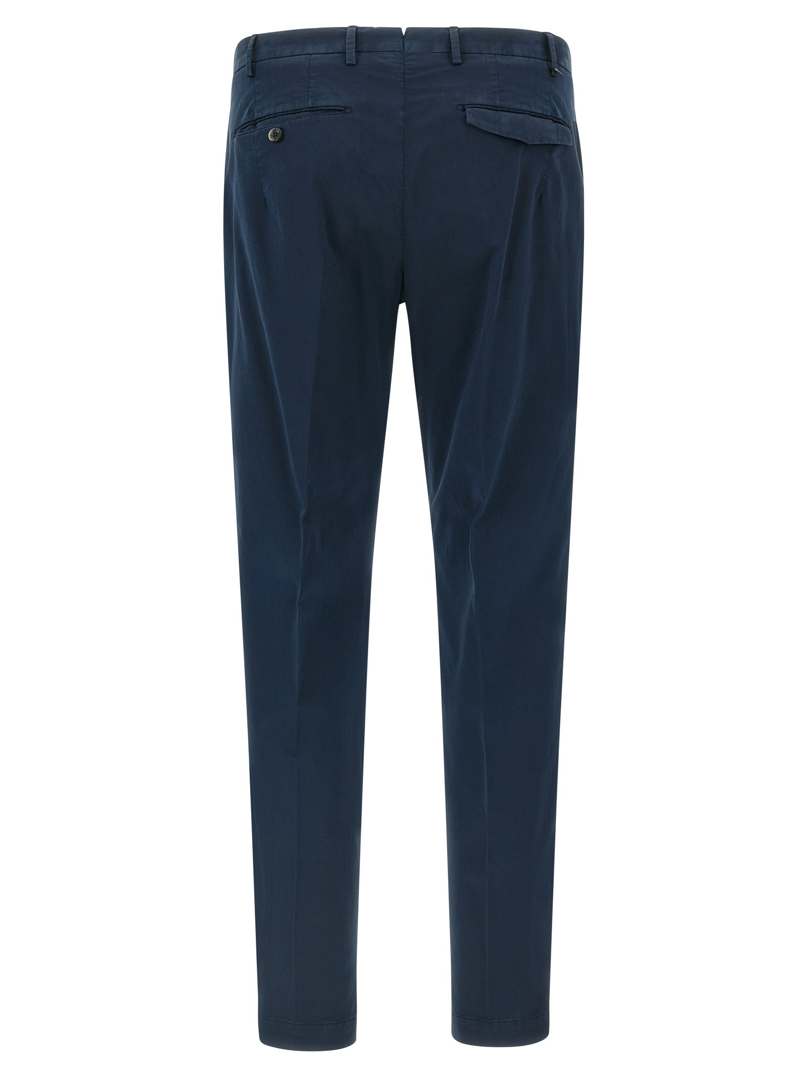 PT Torino Blaue Baumwoll-Freizeithose
