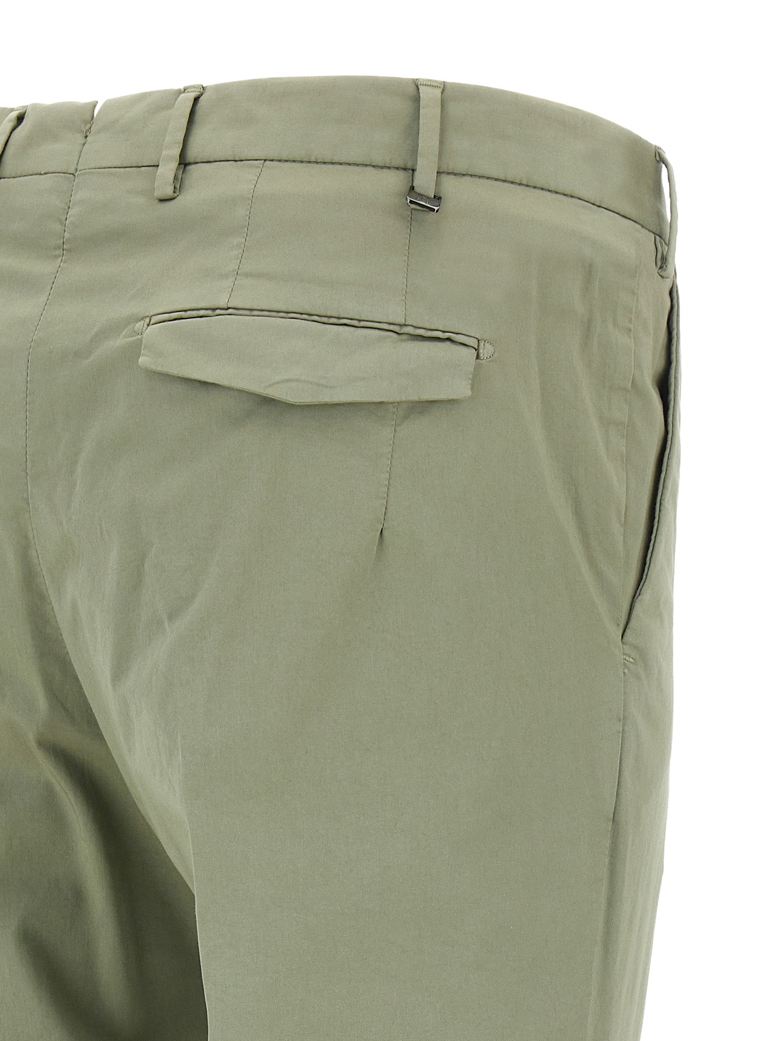 PT Torino Zweifarbige Baumwoll-Freizeithose