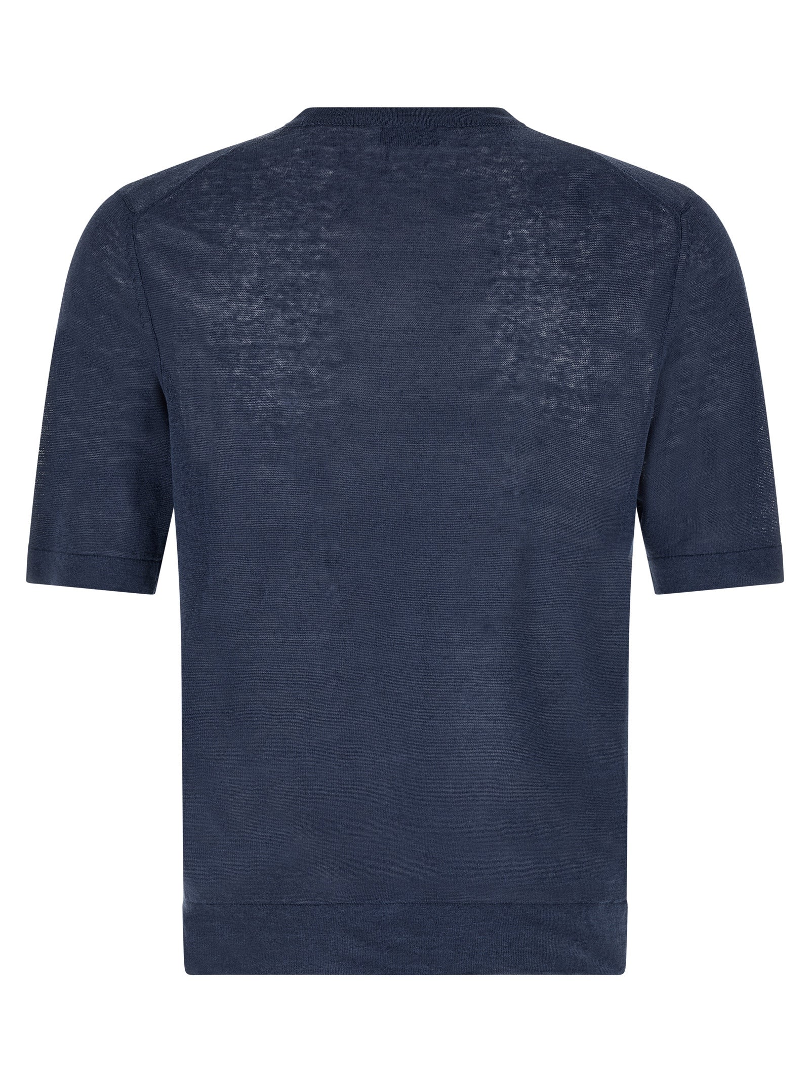 Ballantyne Blaues Leinen-Sweatshirt