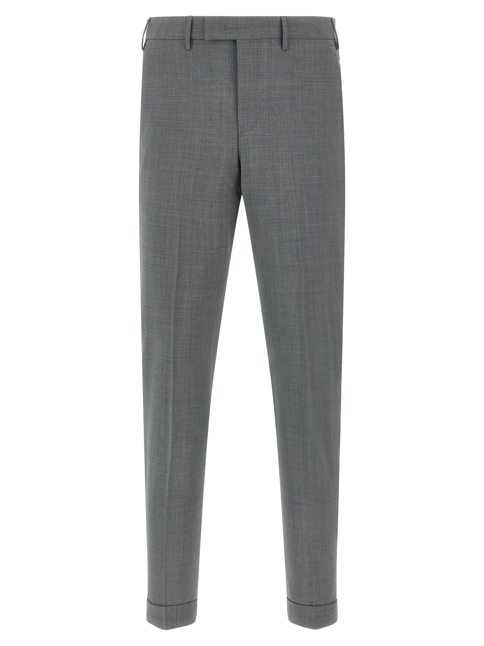PT Torino Graue Hose aus reiner Schurwolle