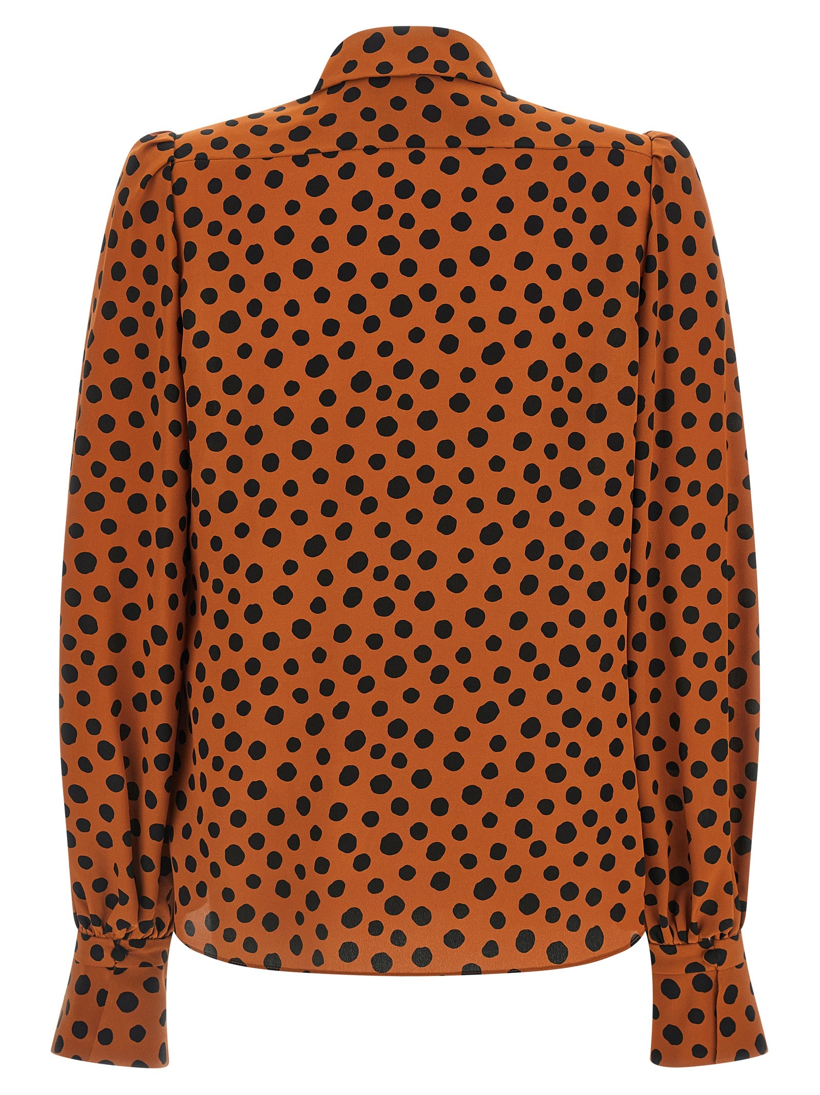 Valentino Garavani Orange Seidenbluse