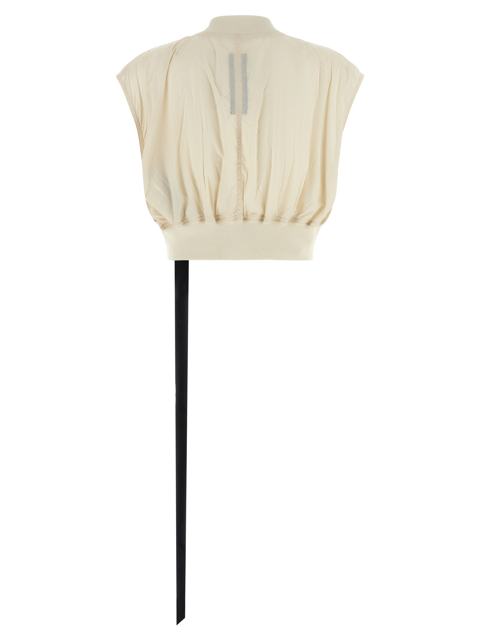 DRKSHDW Ärmellose Jacke aus beigem Nylon