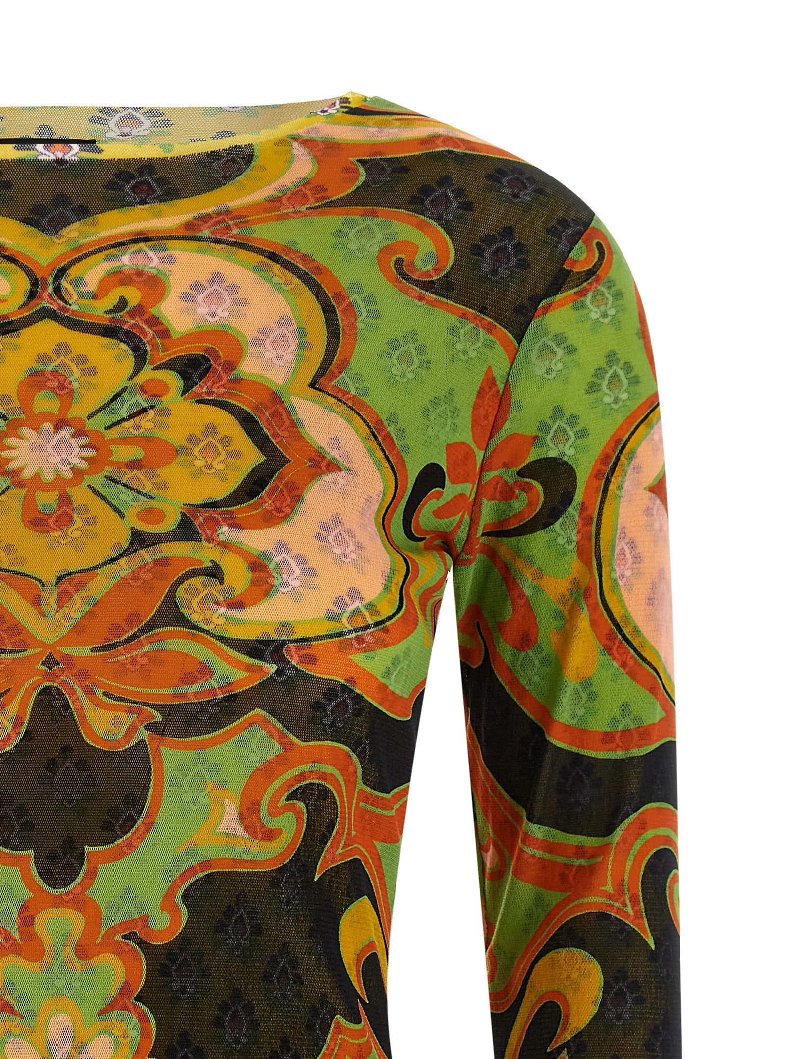 Etro Mehrfarbige Strickjacke aus Polyamid