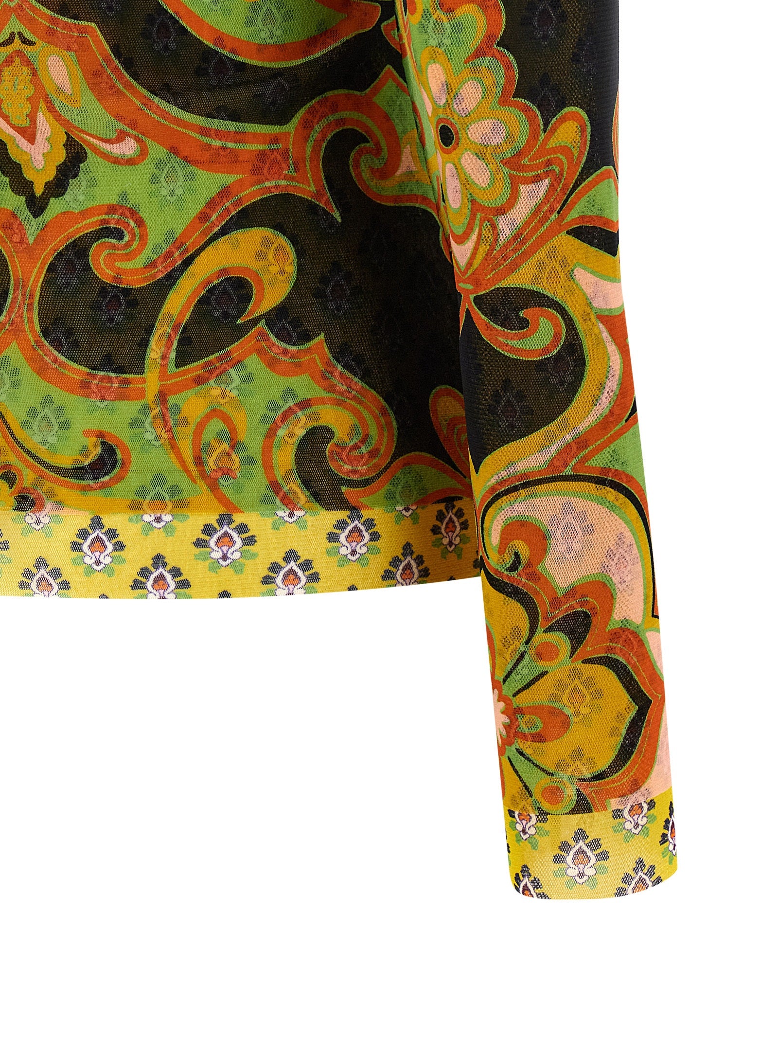 Etro Mehrfarbige Strickjacke aus Polyamid