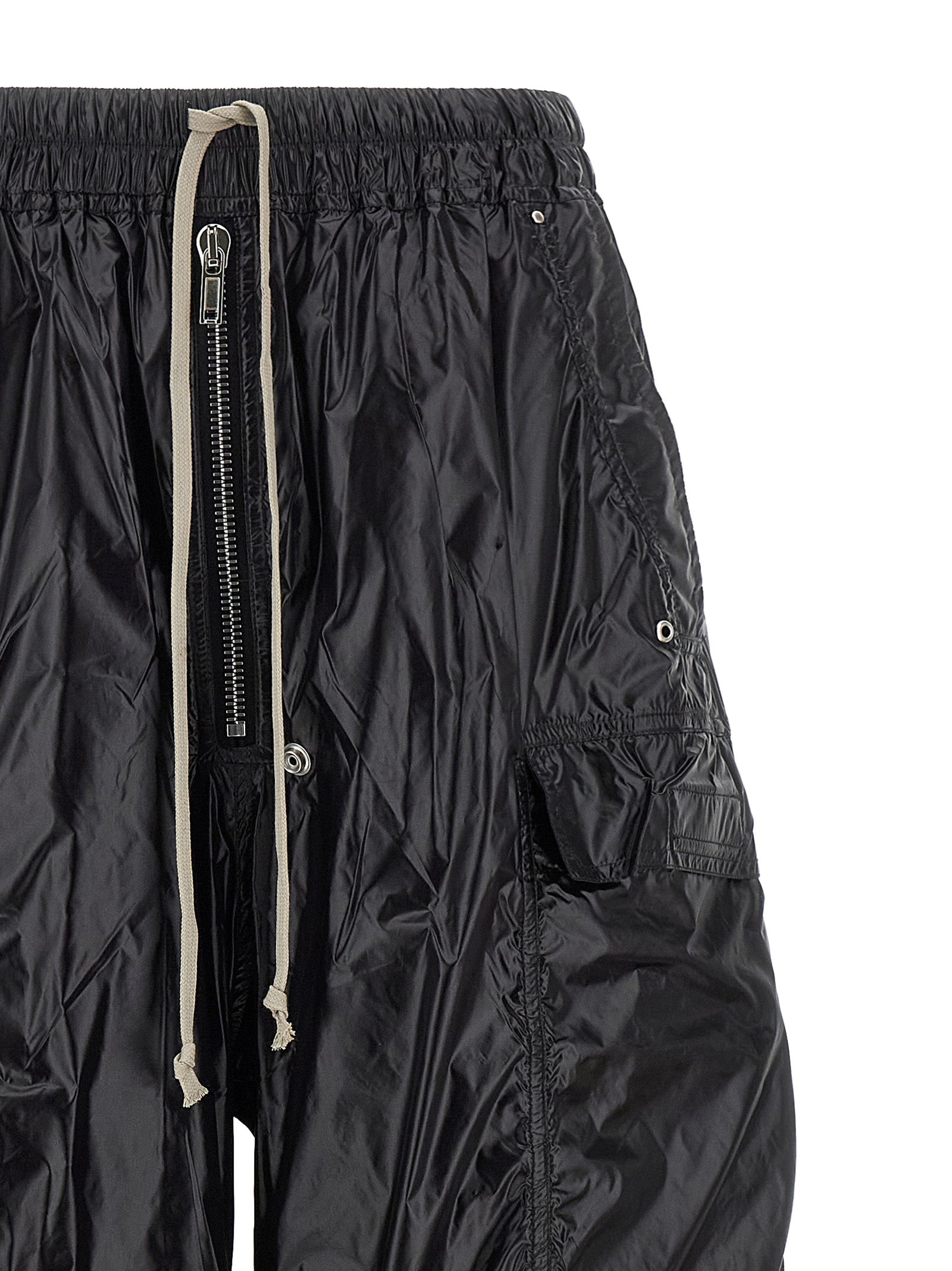 DRKSHDW Schwarze Cargohose aus Nylon