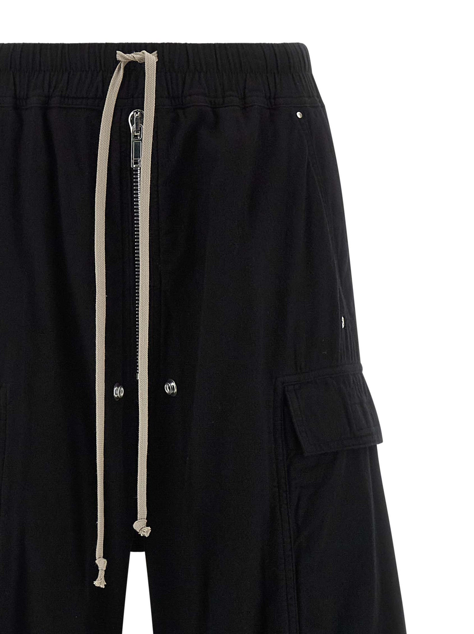 DRKSHDW Schwarze Cargo-Hose aus Baumwolle