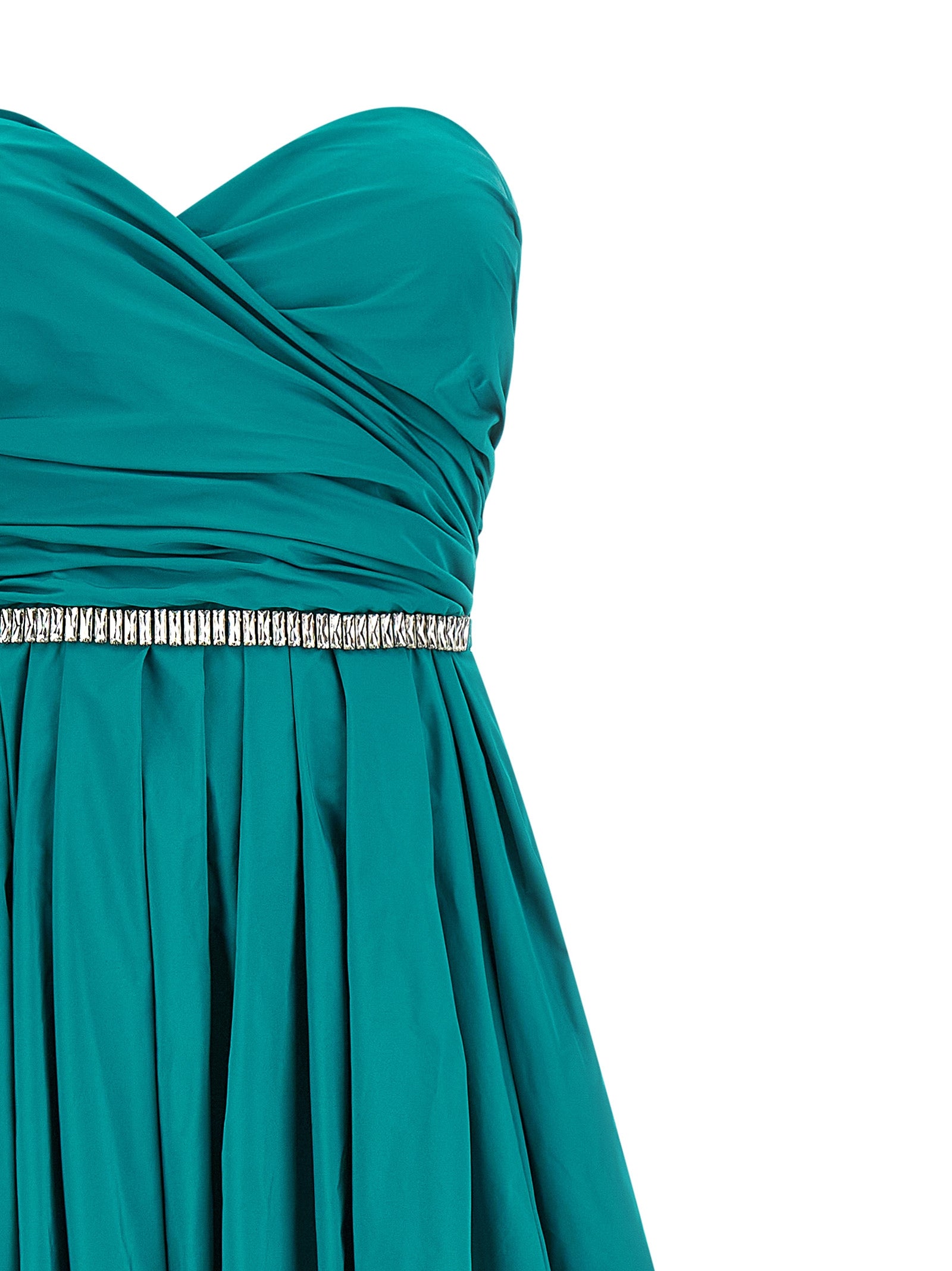 PINKO Zweifarbige Polyester-Maxikleid