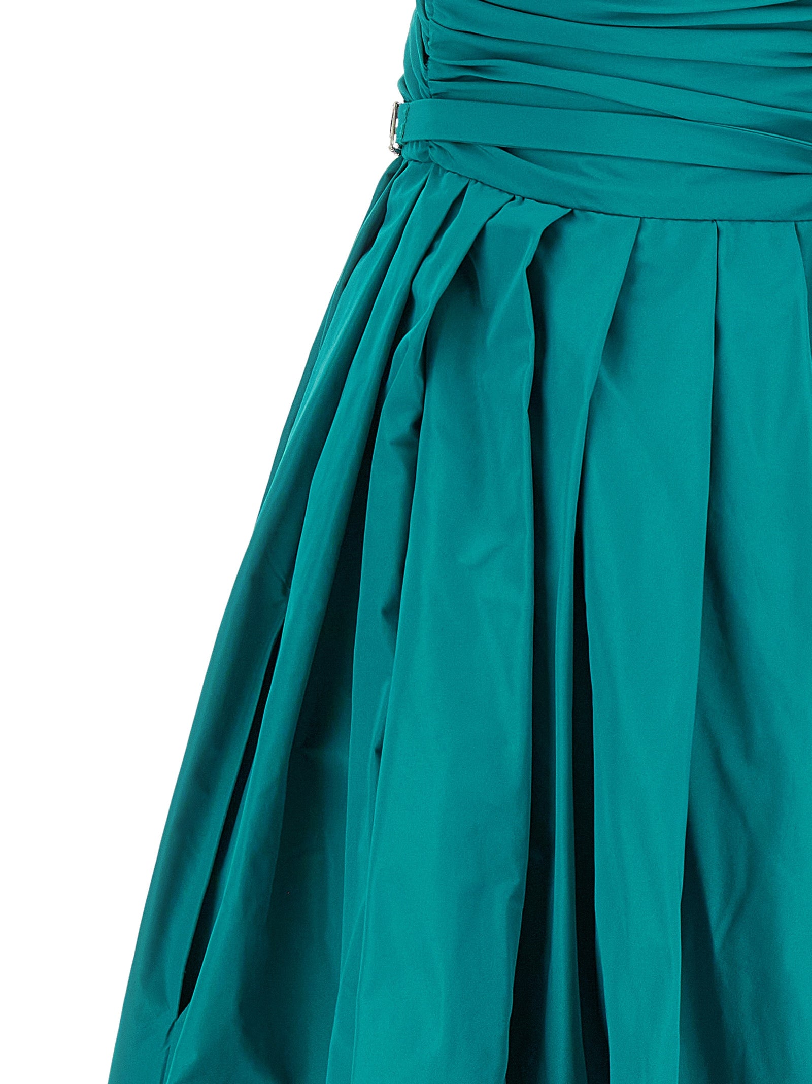PINKO Zweifarbige Polyester-Maxikleid