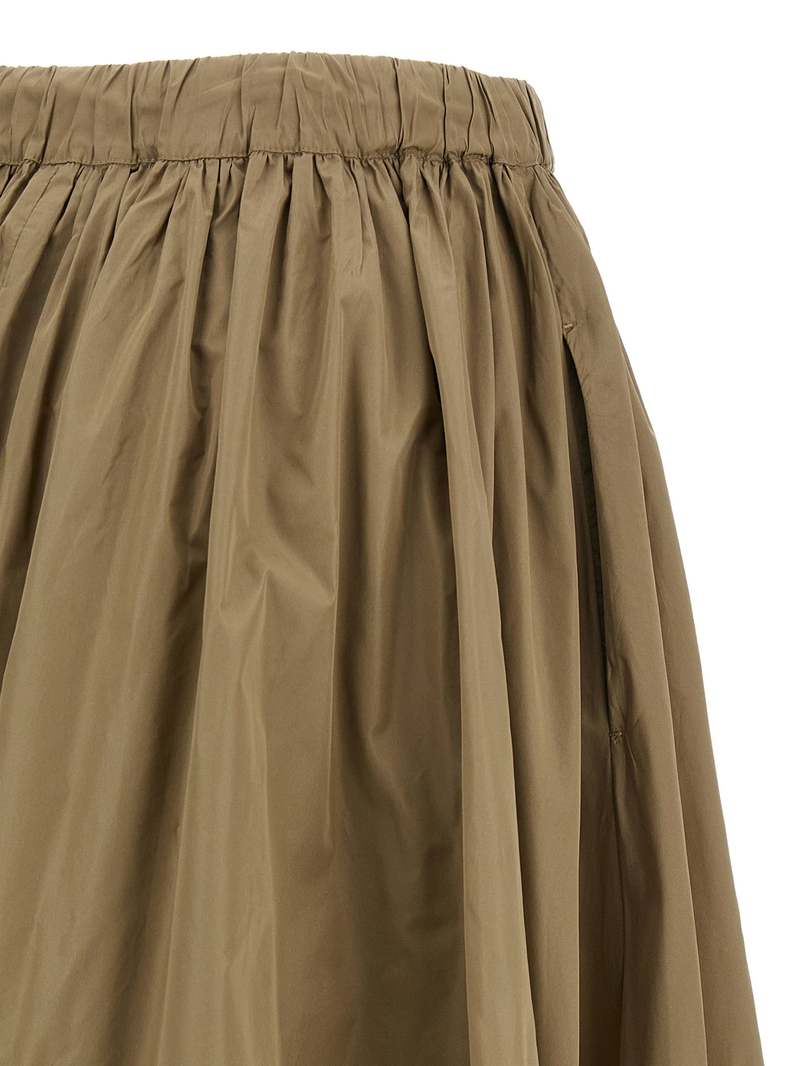 Max Mara Midirock aus Polyester in Bicolor