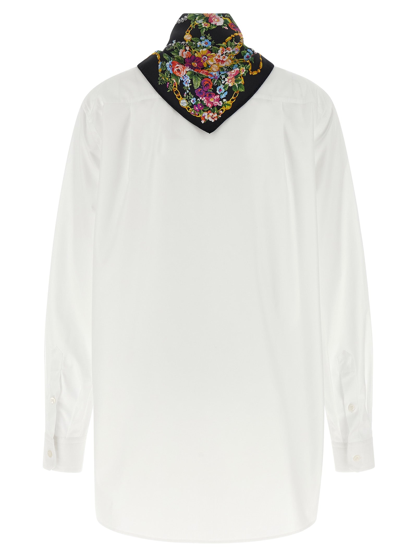 Dolce & Gabbana Weiße Baumwollbluse