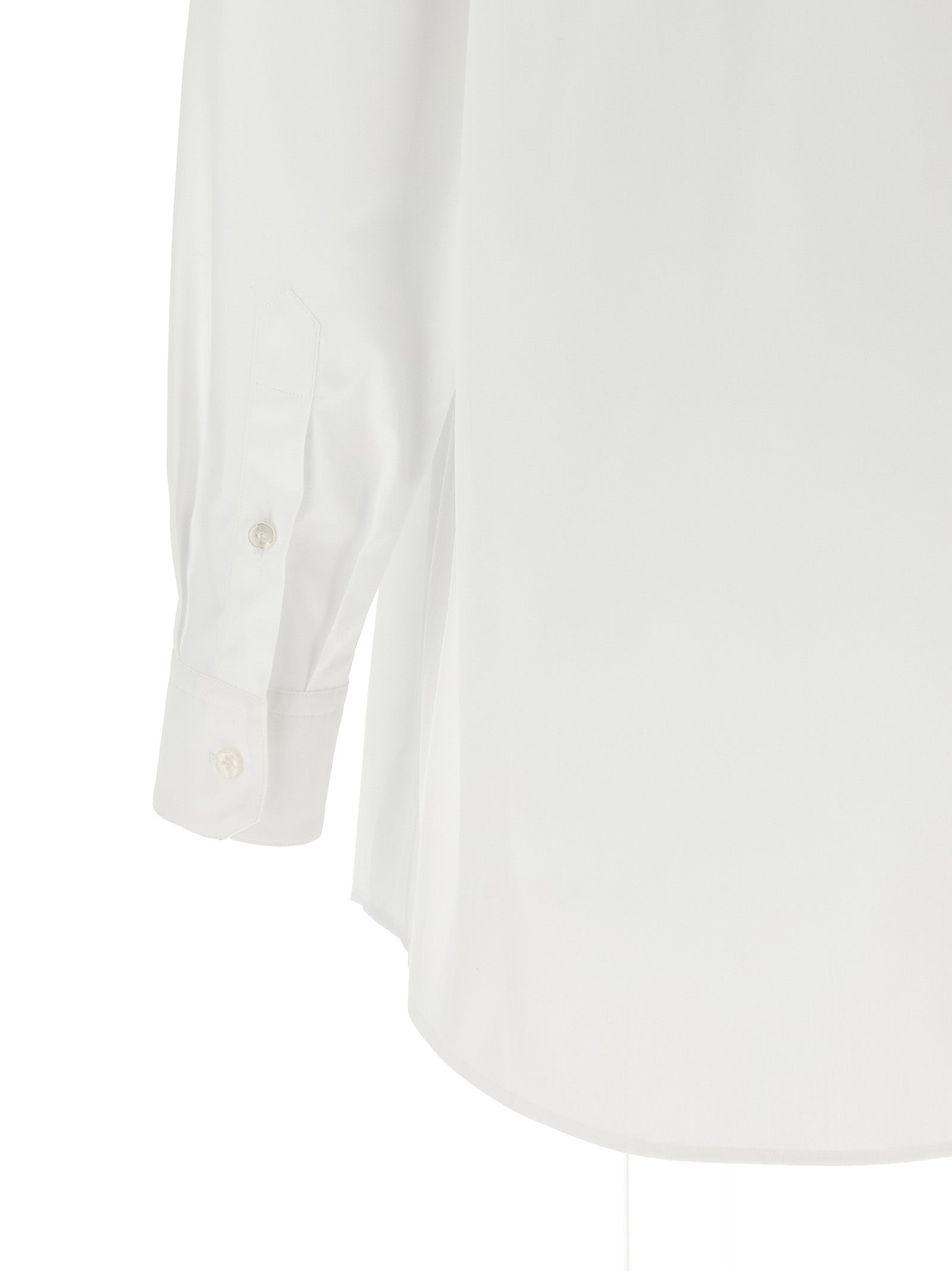 Dolce & Gabbana Weiße Baumwollbluse