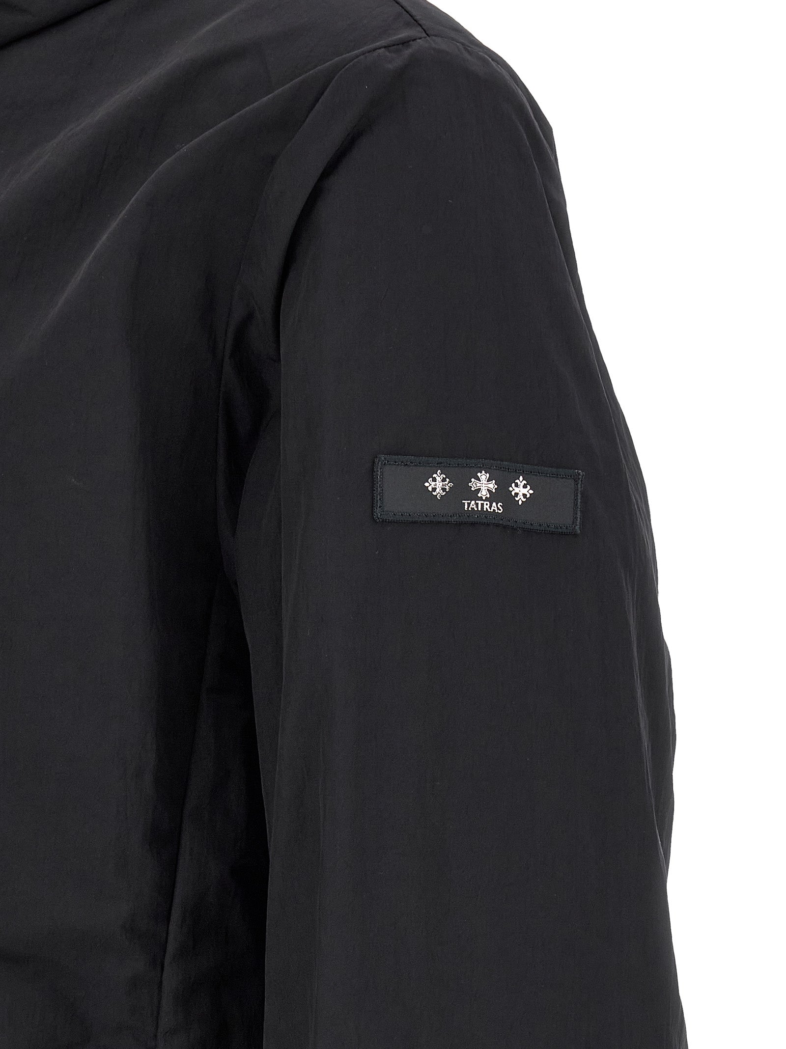 Tatras Schwarze Nylon-Shell-Jacke
