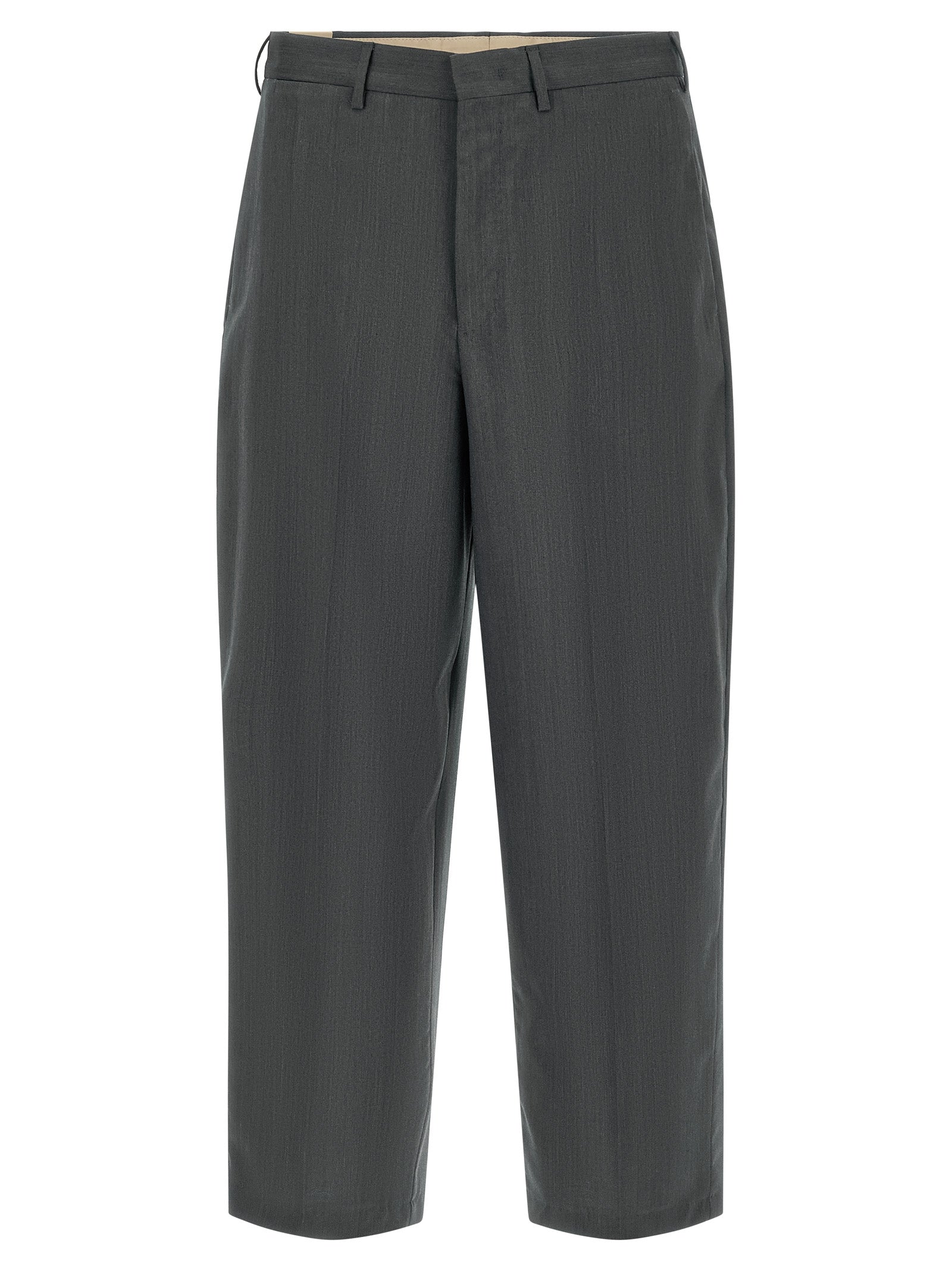 PT Torino Graue Hose aus reiner Schurwolle