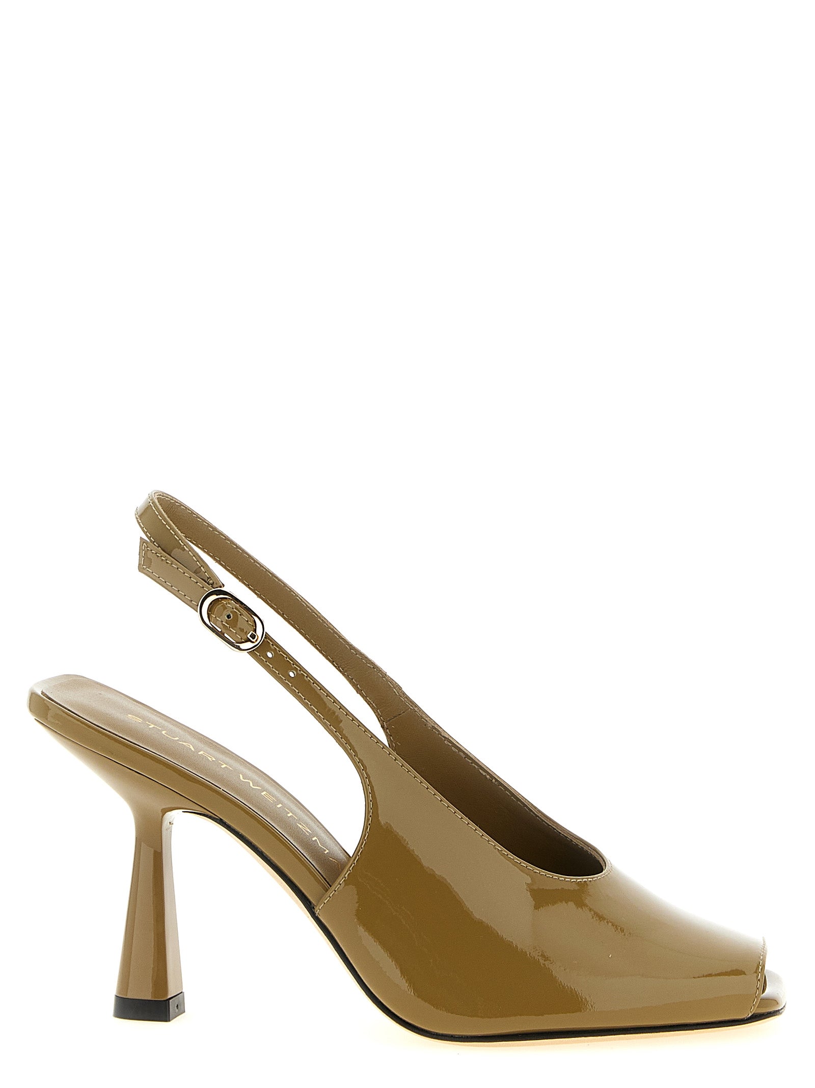 Stuart Weitzman Zweifarbige High Heel Pumps aus Polyethylen