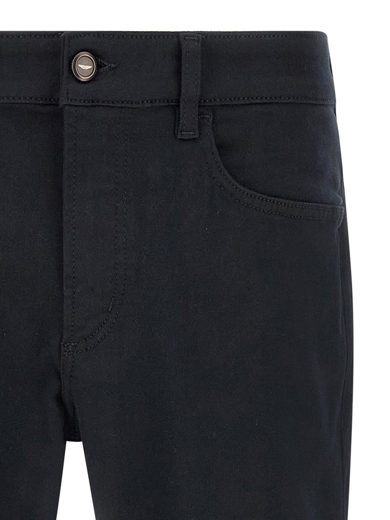Hugo Boss Blaue Jeans mit geradem Bein aus Polyester