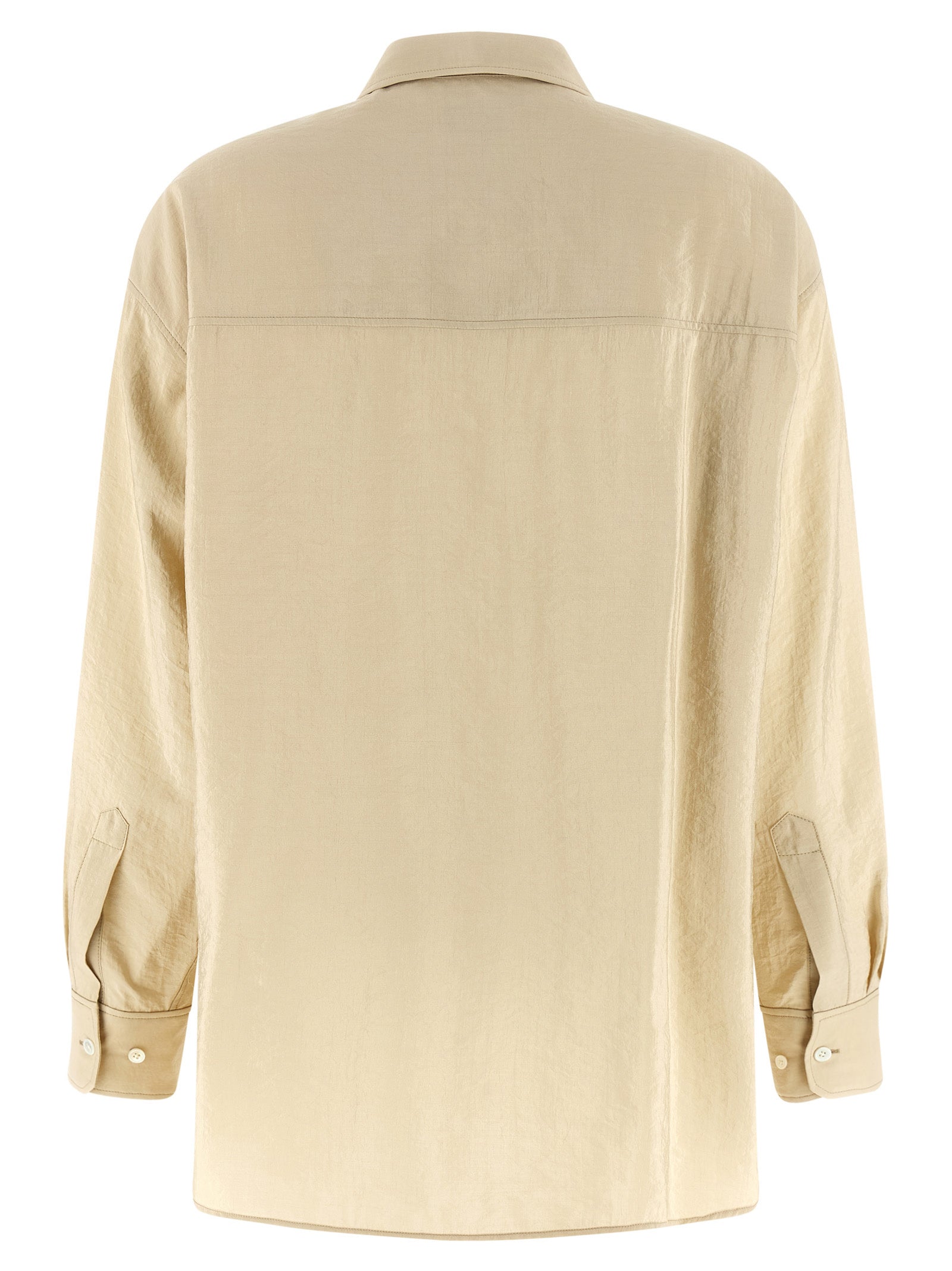 Lemaire Beige Seidenbluse