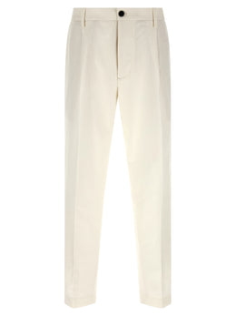 Department 5 Weiße Baumwollhose im Casual-Look