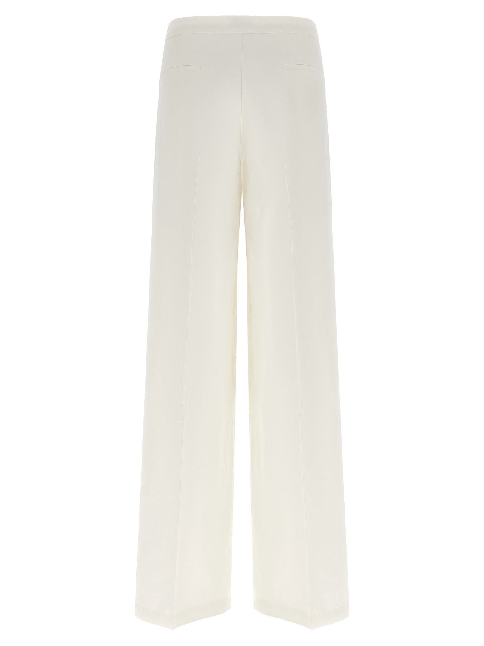 PINKO Weiße Leinen-Freizeithose