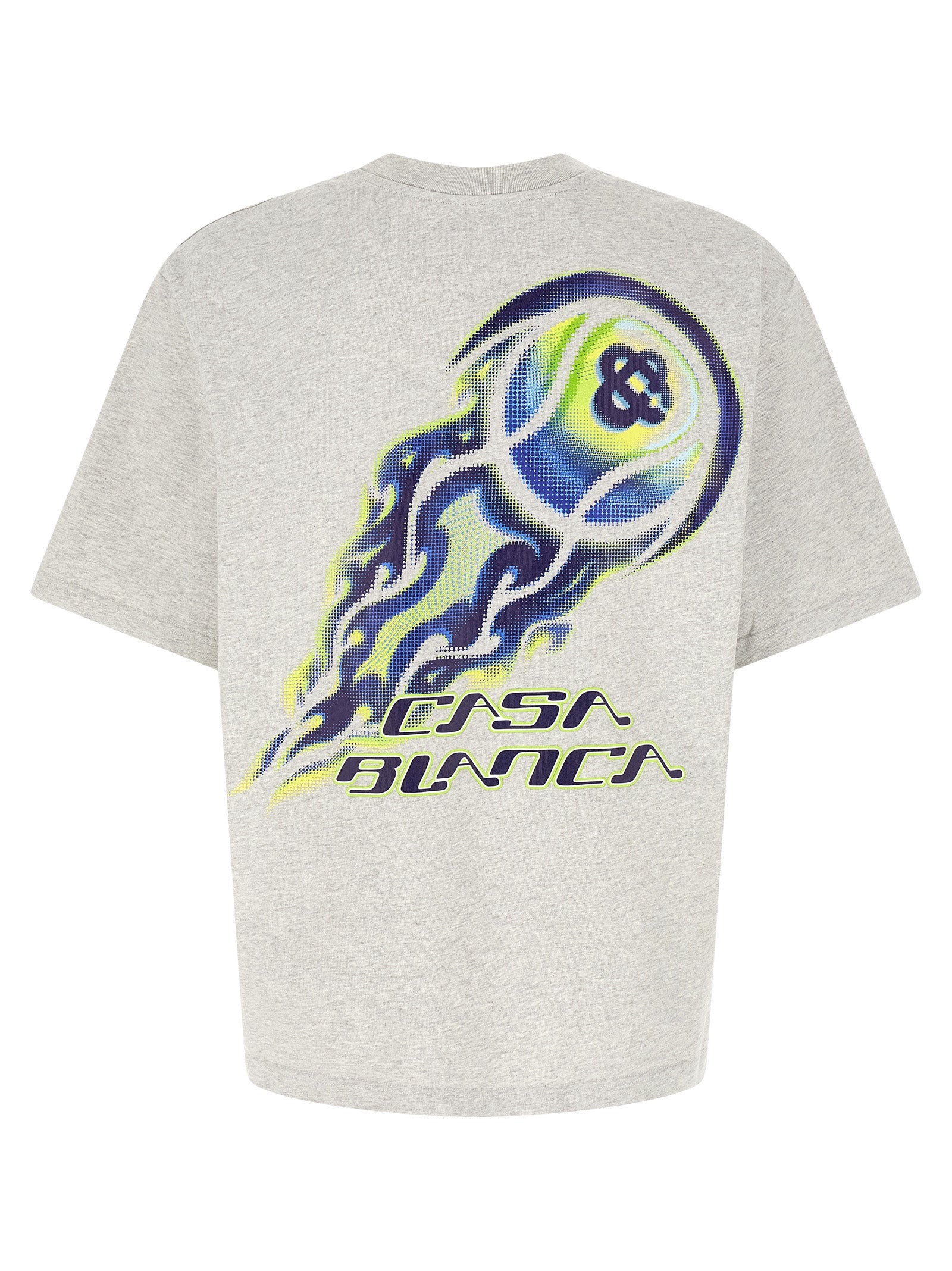 Casablanca Graues Bio-Baumwoll-T-Shirt