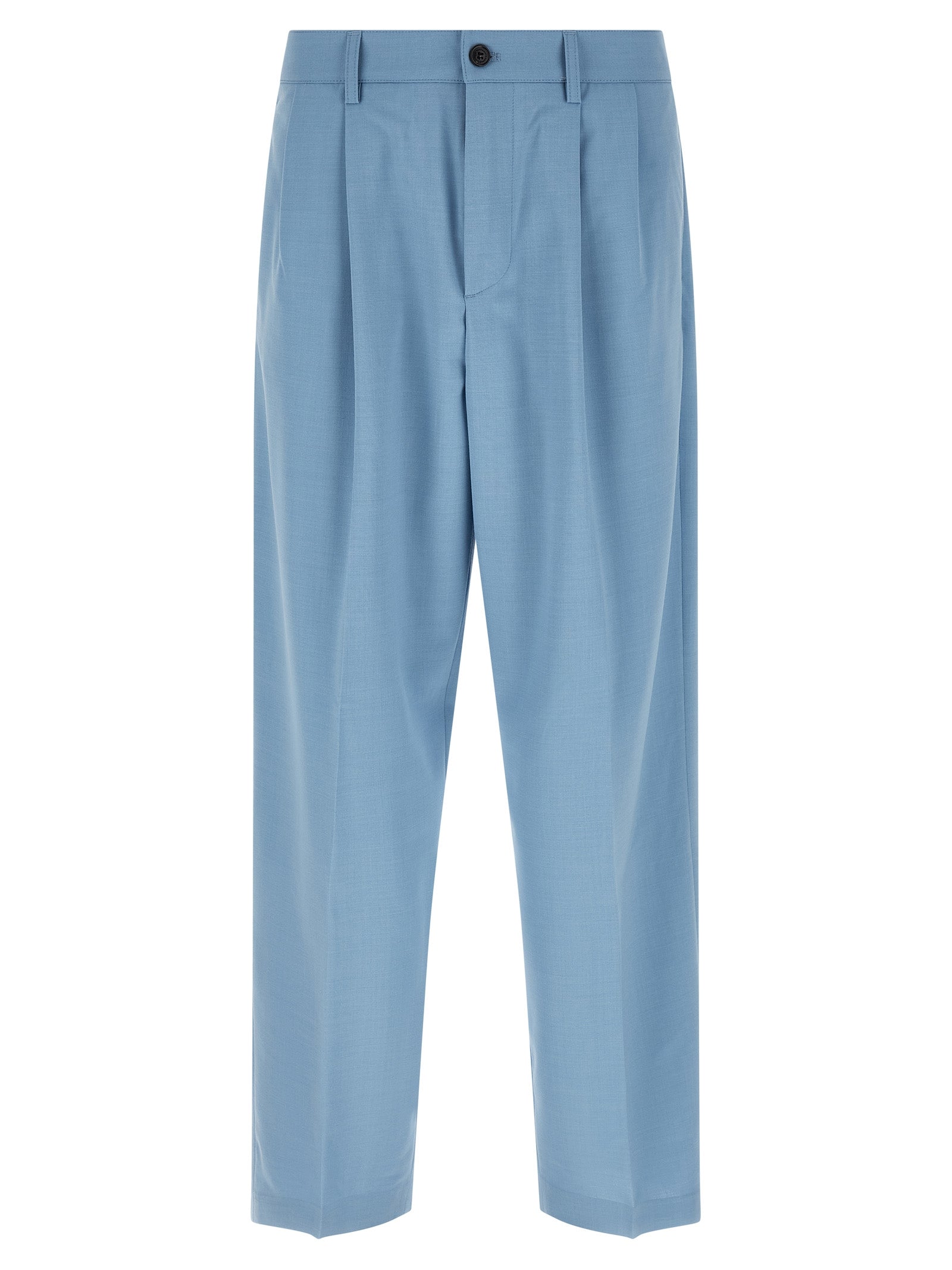 Department 5 Blaue Chinohose aus Polyester