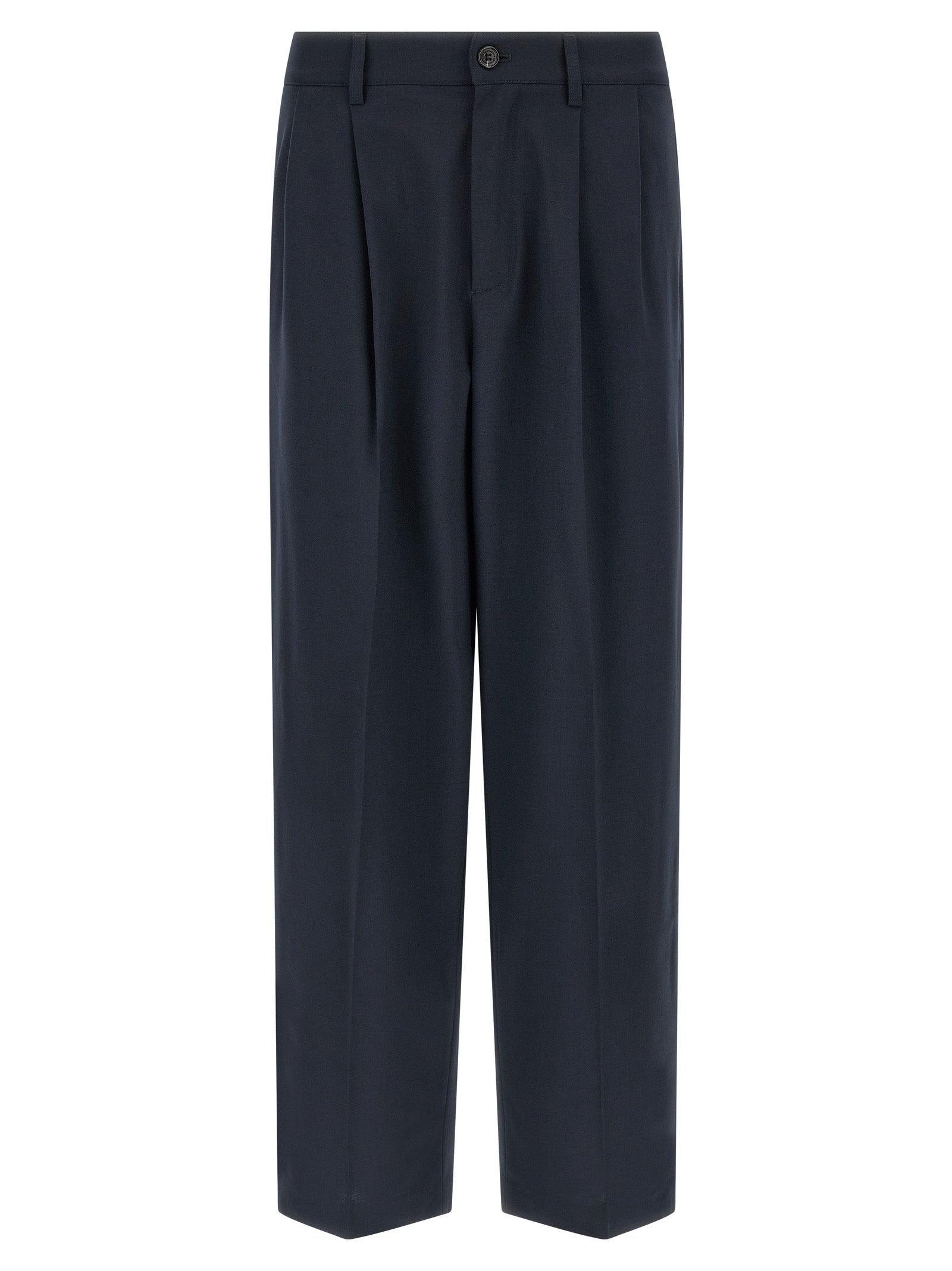 Department 5 Blaue Chinohose aus Polyester