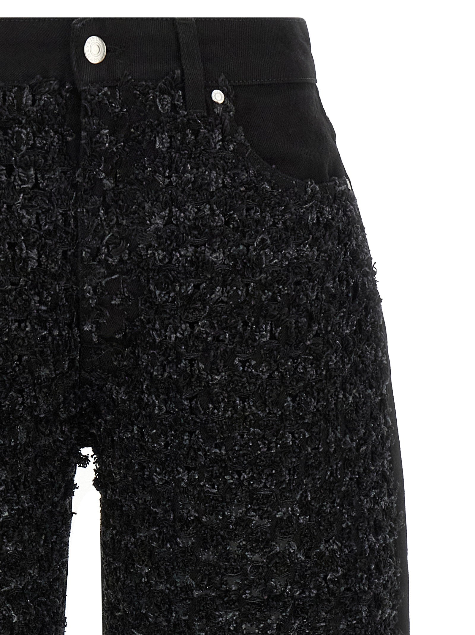 Stella McCartney Schwarze Baumwolljeans Denim