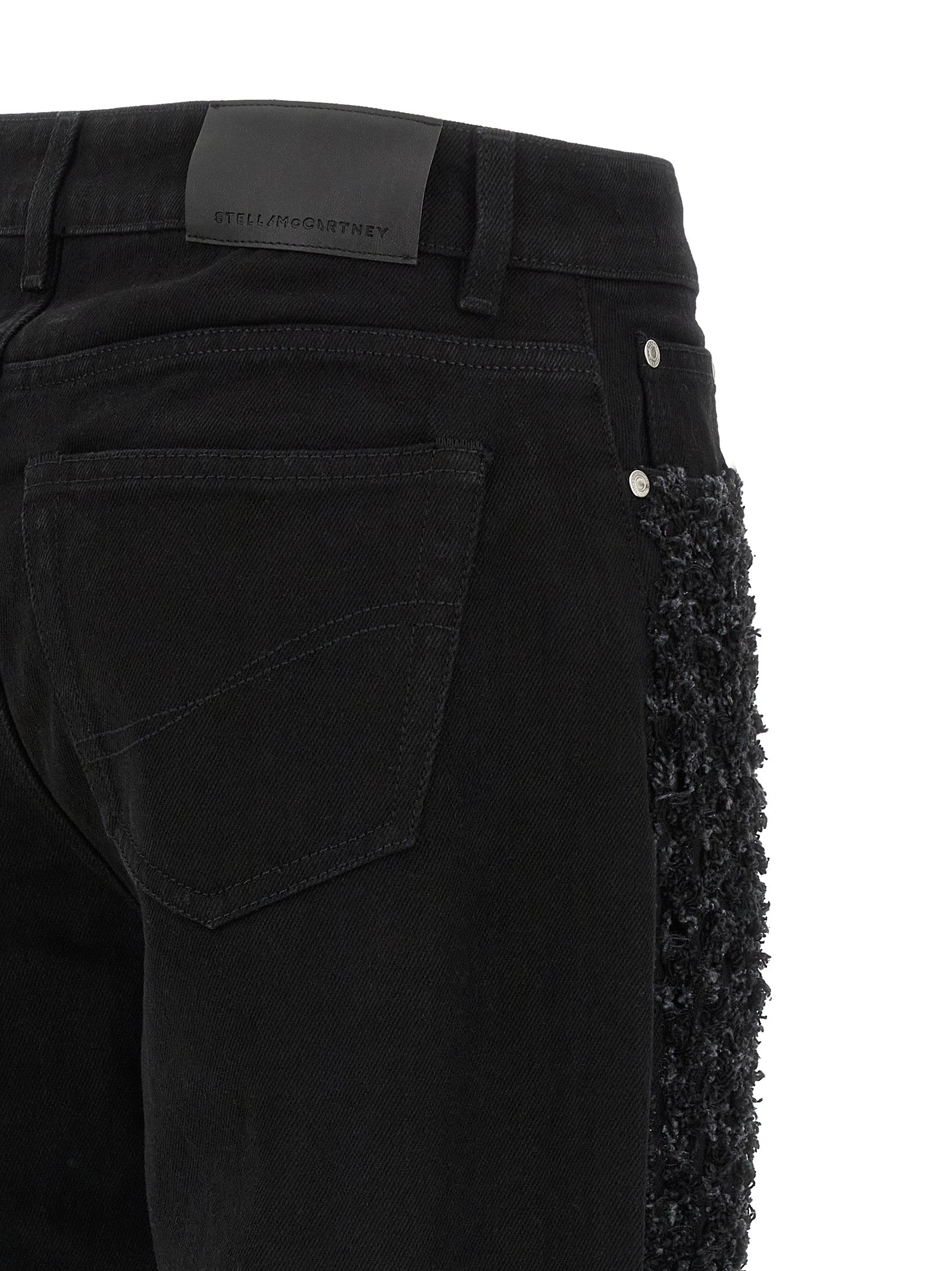 Stella McCartney Schwarze Baumwolljeans Denim