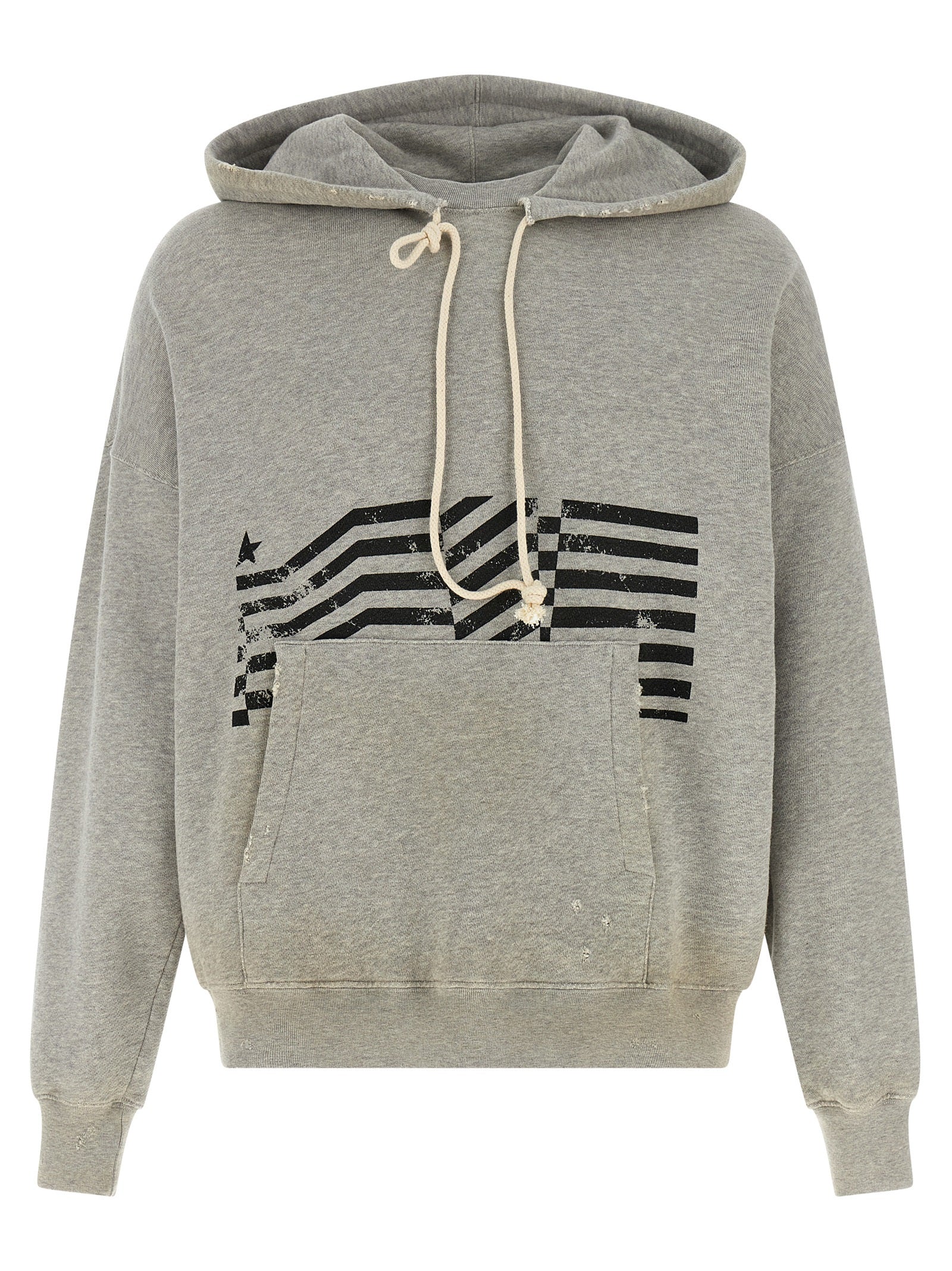 Golden Goose Grauer Baumwollpullover
