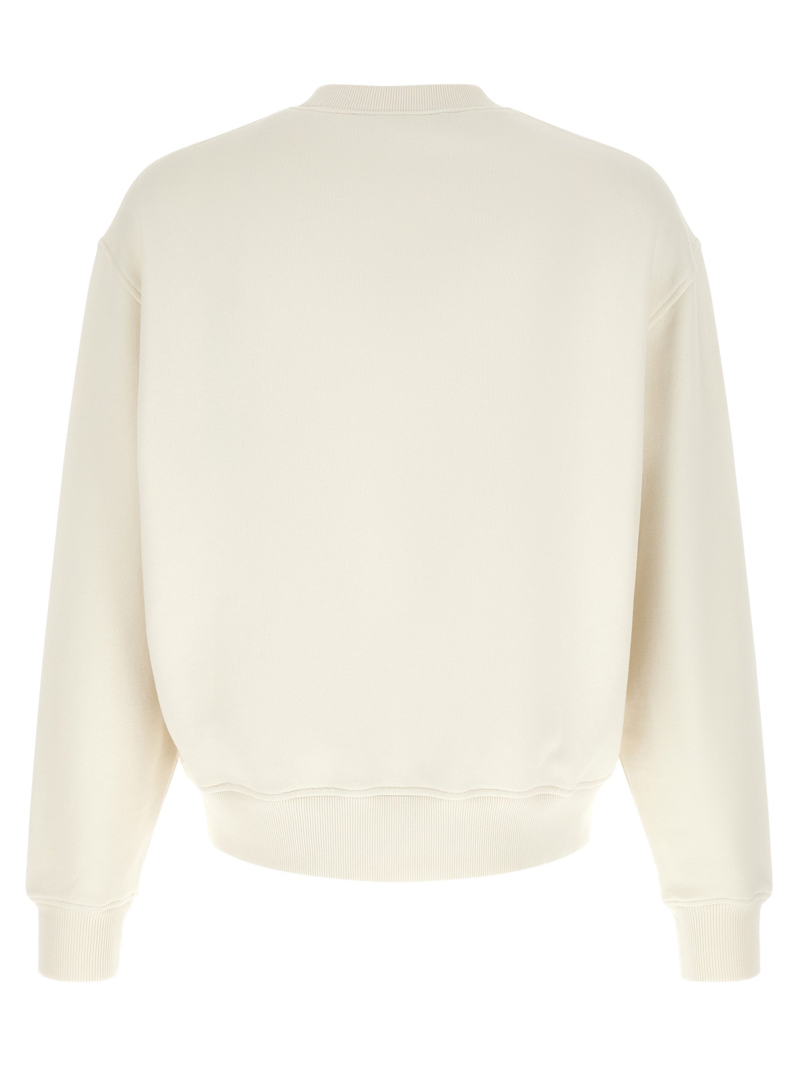 Palm Angels Weißes Baumwoll-Sweatshirt
