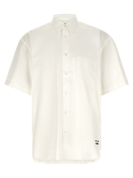 Comme Des Garçons Weiße Baumwollbluse