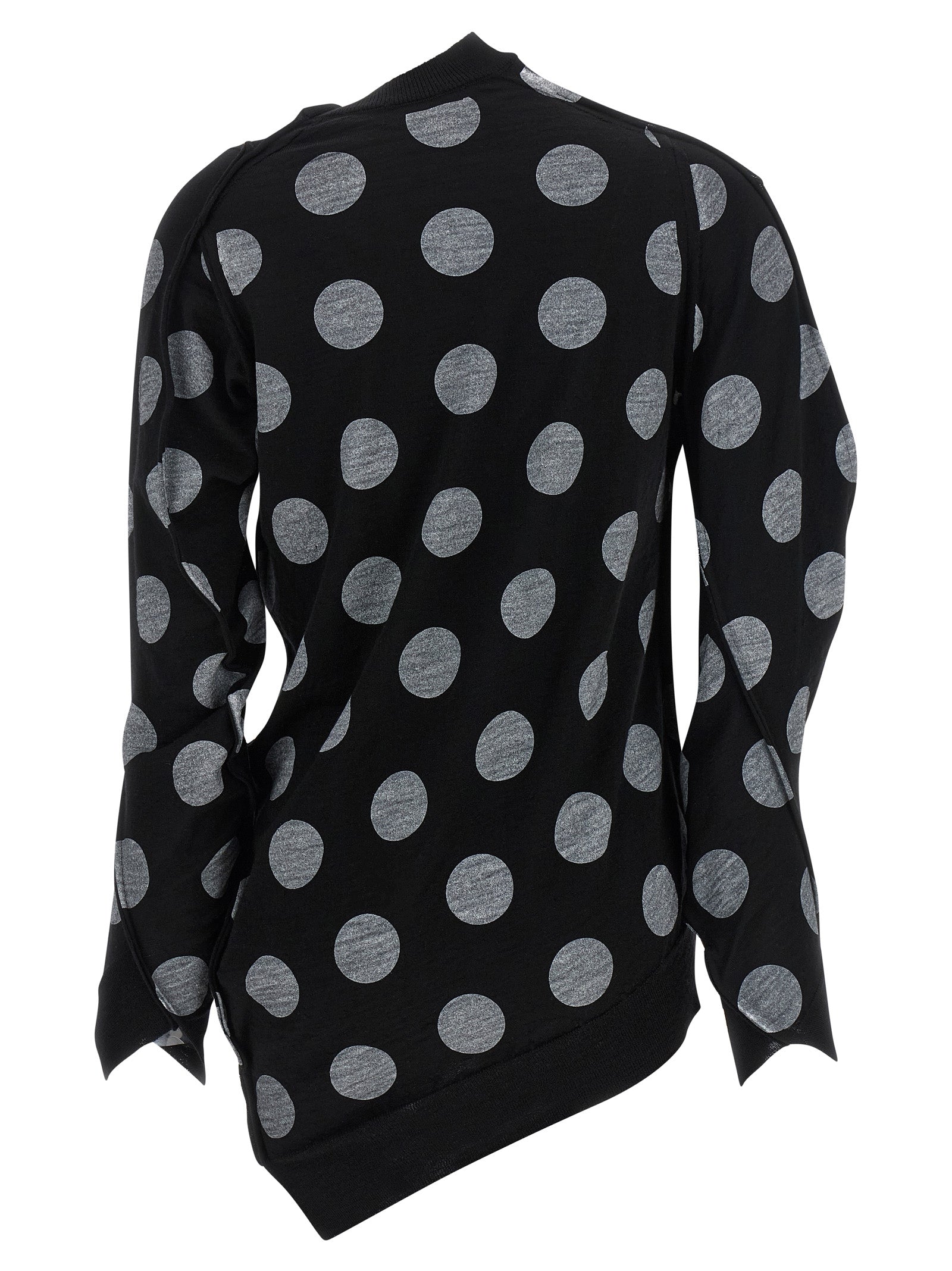 Junya Watanabe Zweifarbige Wollstrickjacke