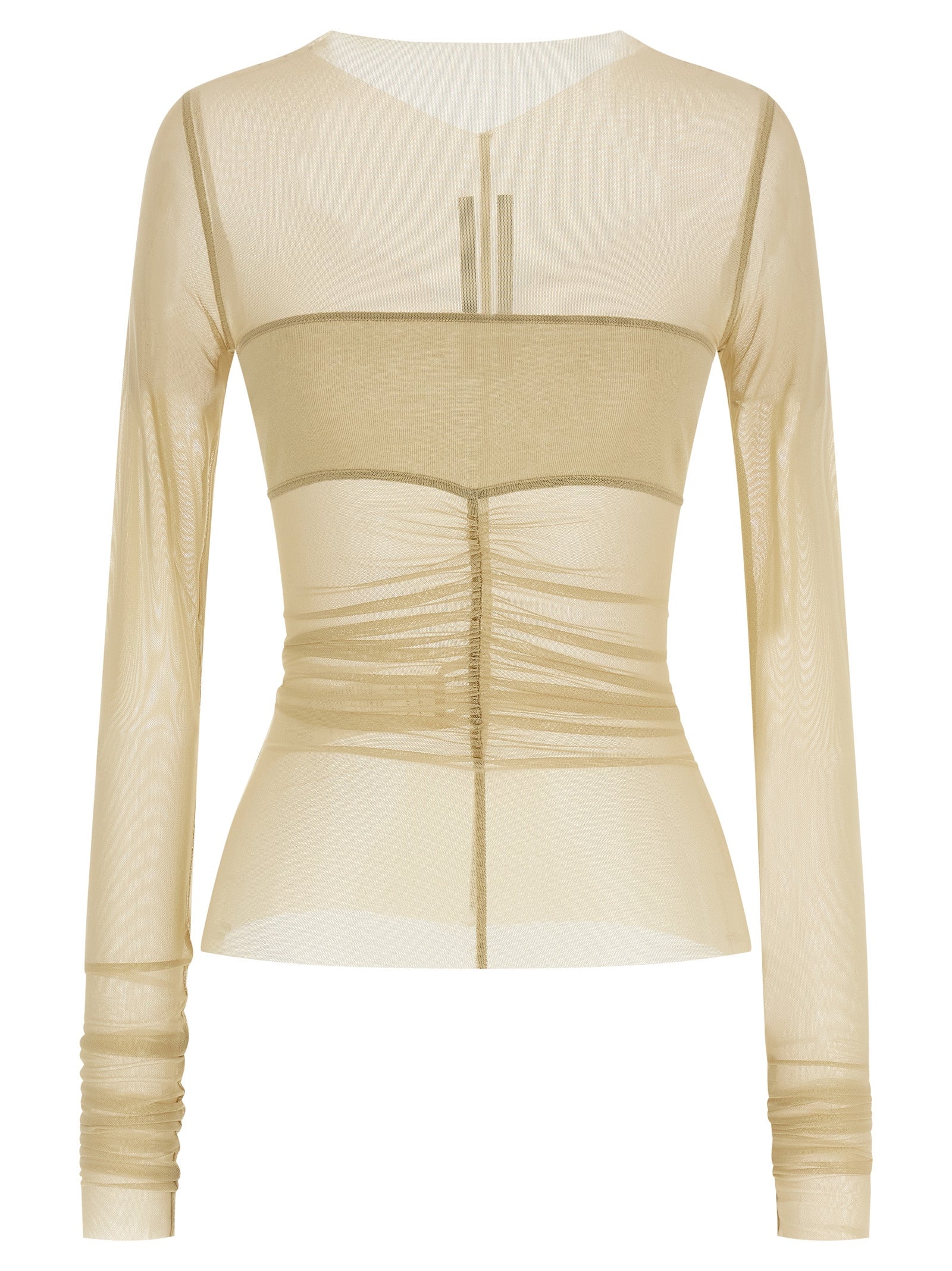 Rick Owens Beige Nylon Hemd