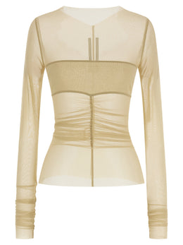 Rick Owens Beige Nylon Hemd