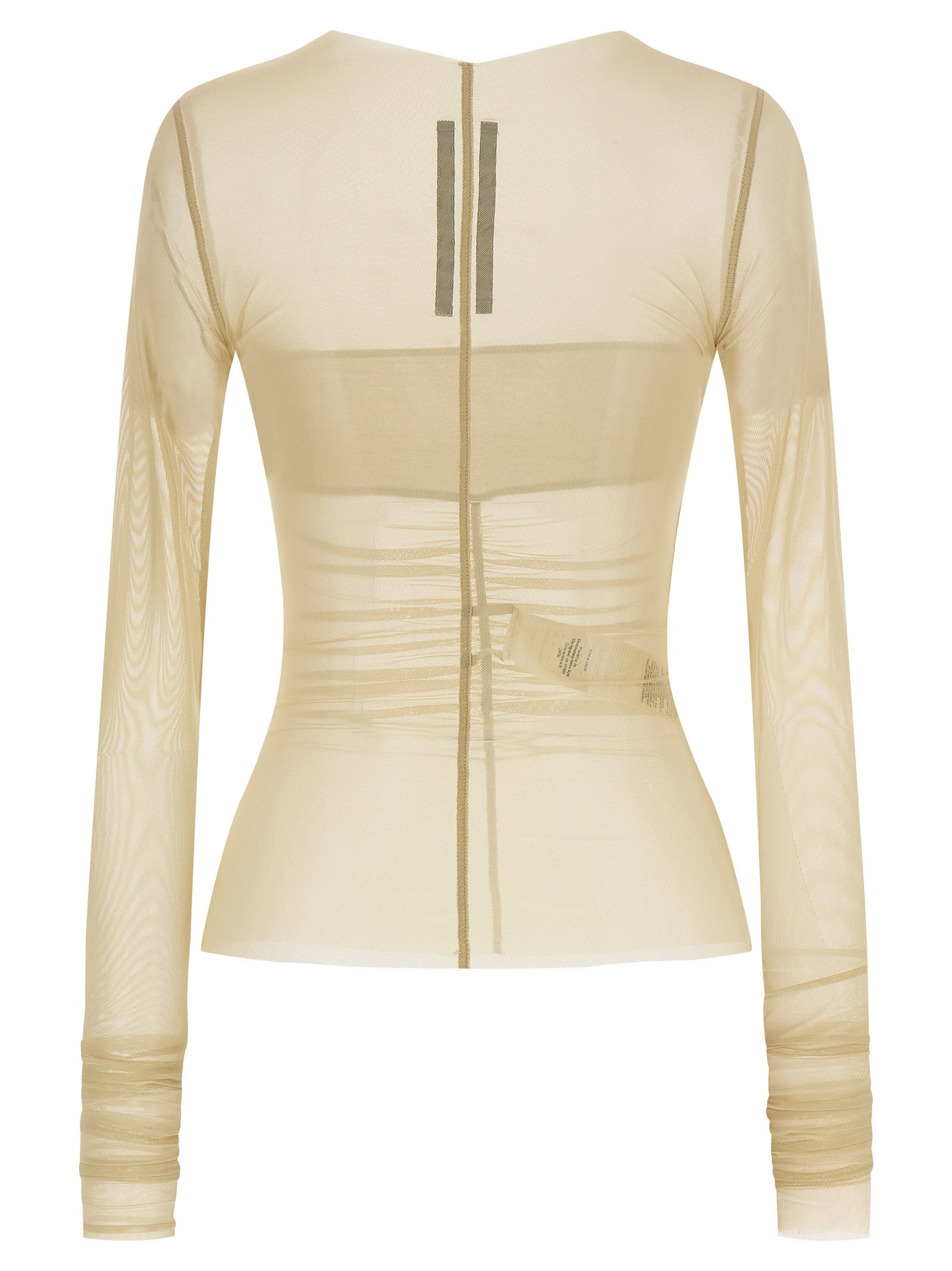 Rick Owens Beige Nylon Hemd