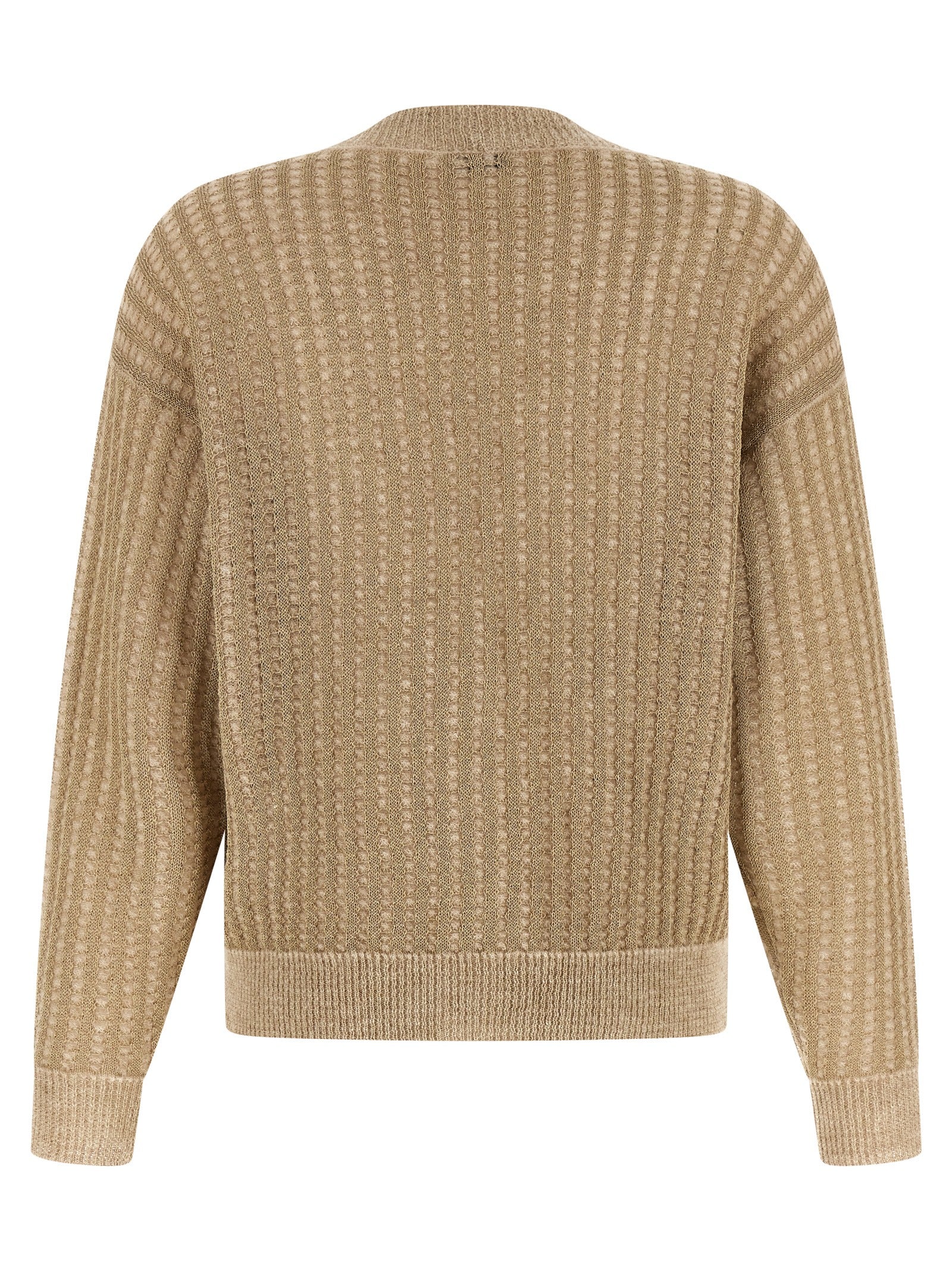 Peserico Beige Viskose Cardigan