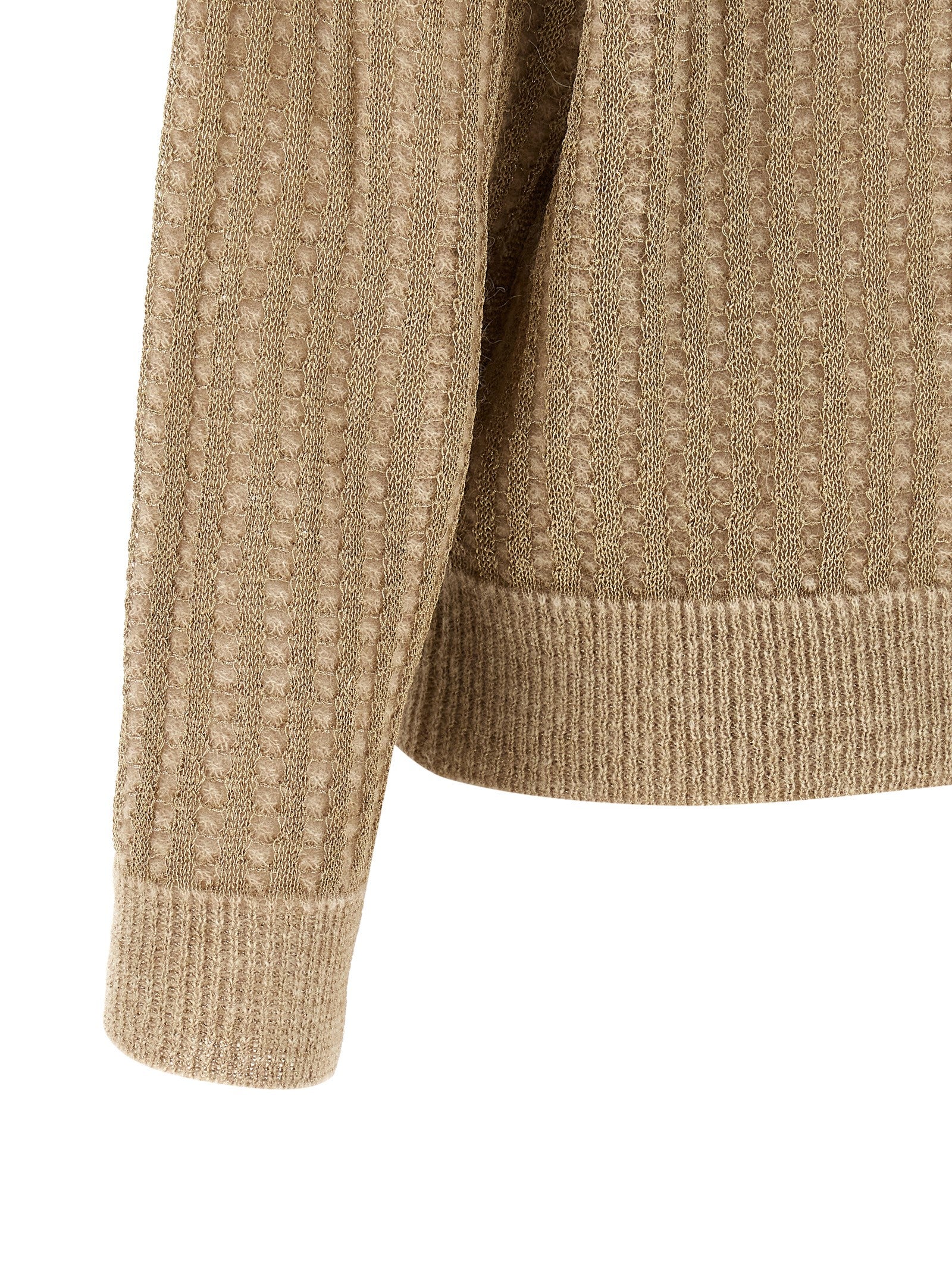 Peserico Beige Viskose Cardigan