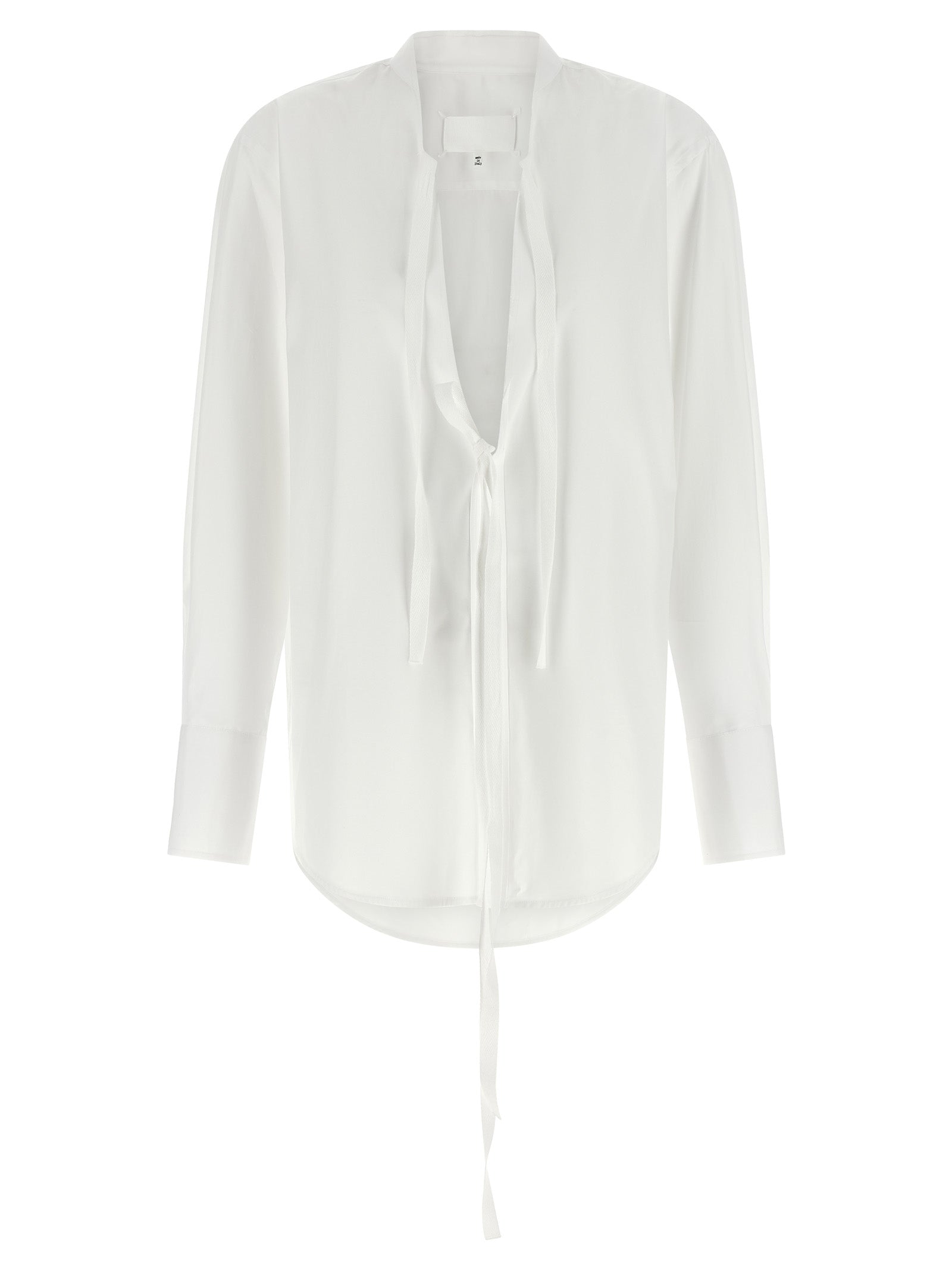 Maison Margiela Weiße Baumwollbluse