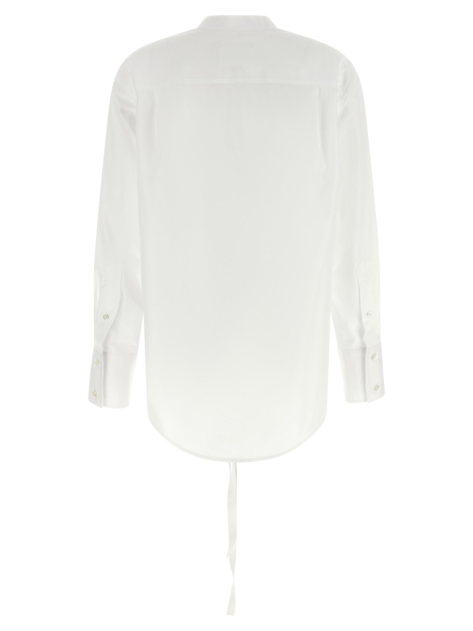Maison Margiela Weiße Baumwollbluse