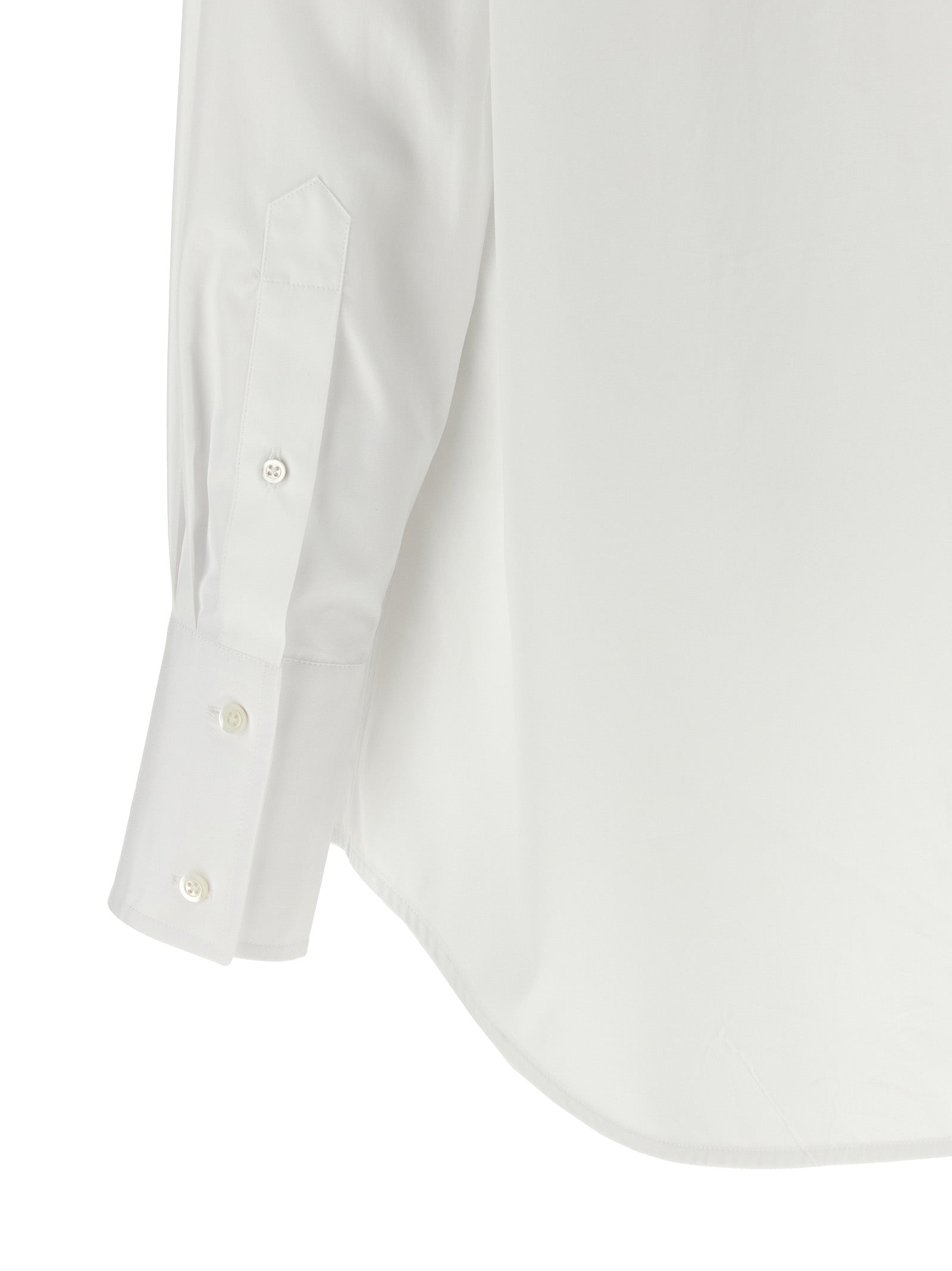 Maison Margiela Weiße Baumwollbluse