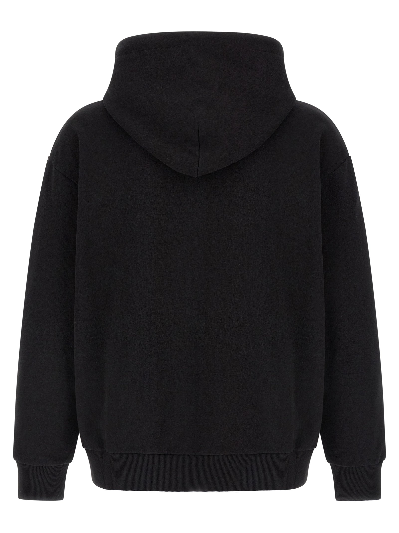 MM6 Maison Margiela Schwarzer Baumwoll-Sweatshirt