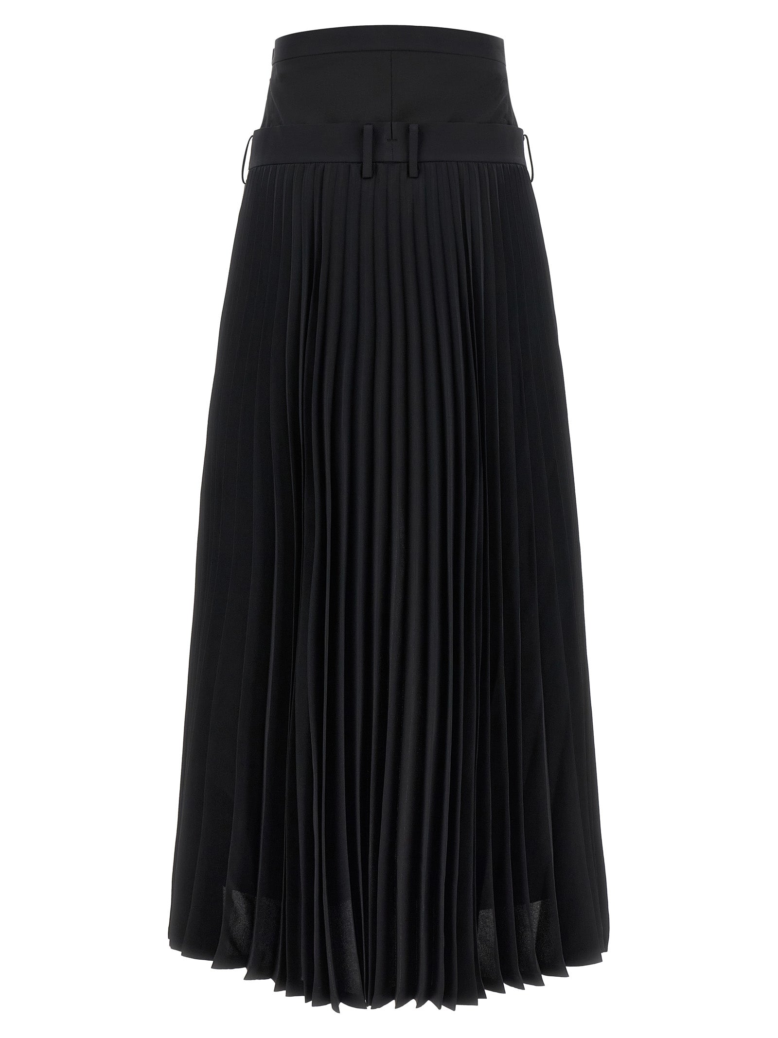 Junya Watanabe Schwarze Wollhose