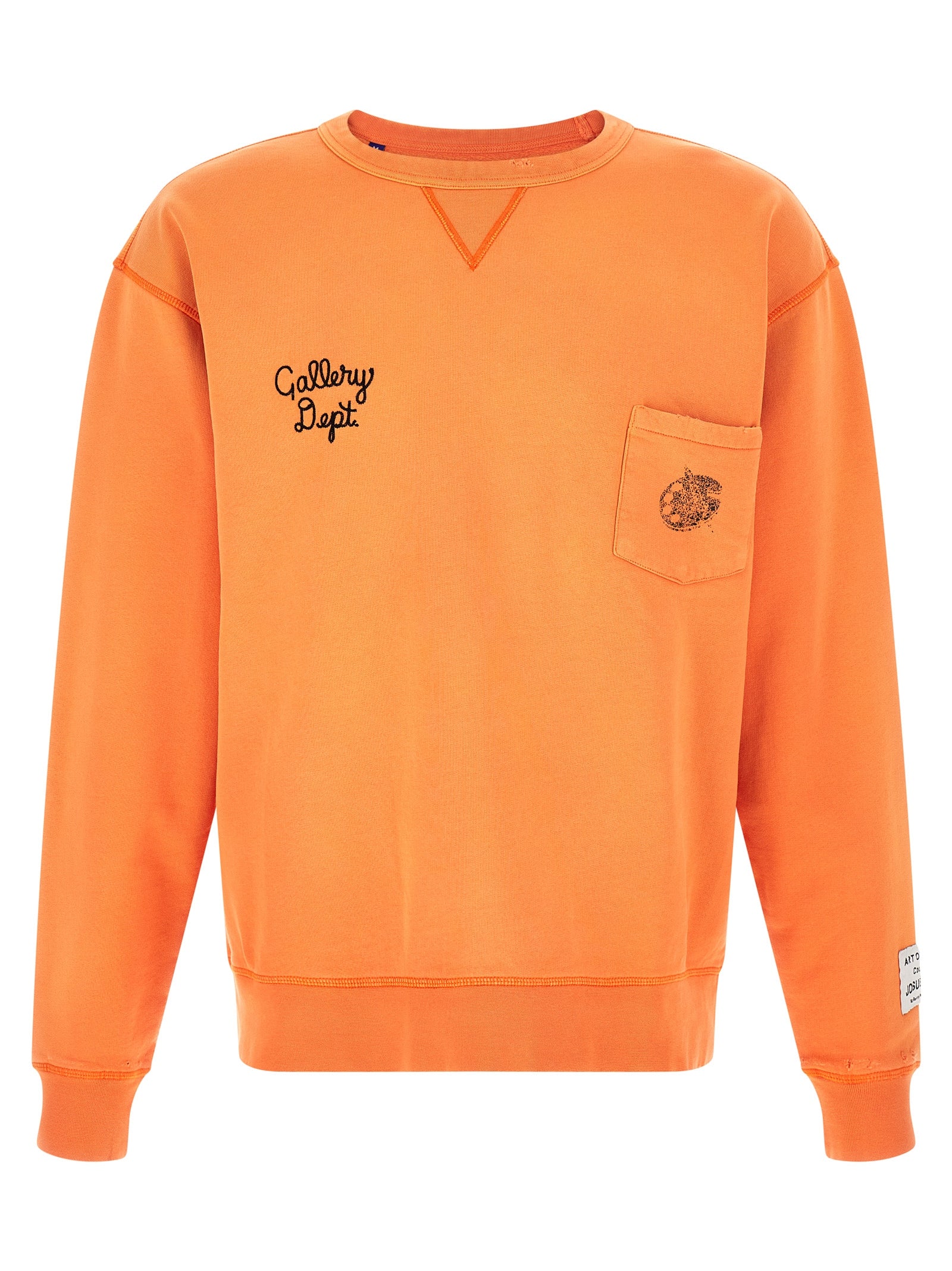 GALLERY DEPT. Orange Baumwoll-Sweatshirt