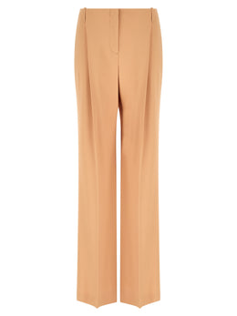 Ermanno Scervino Beige Acetate Casual Pants