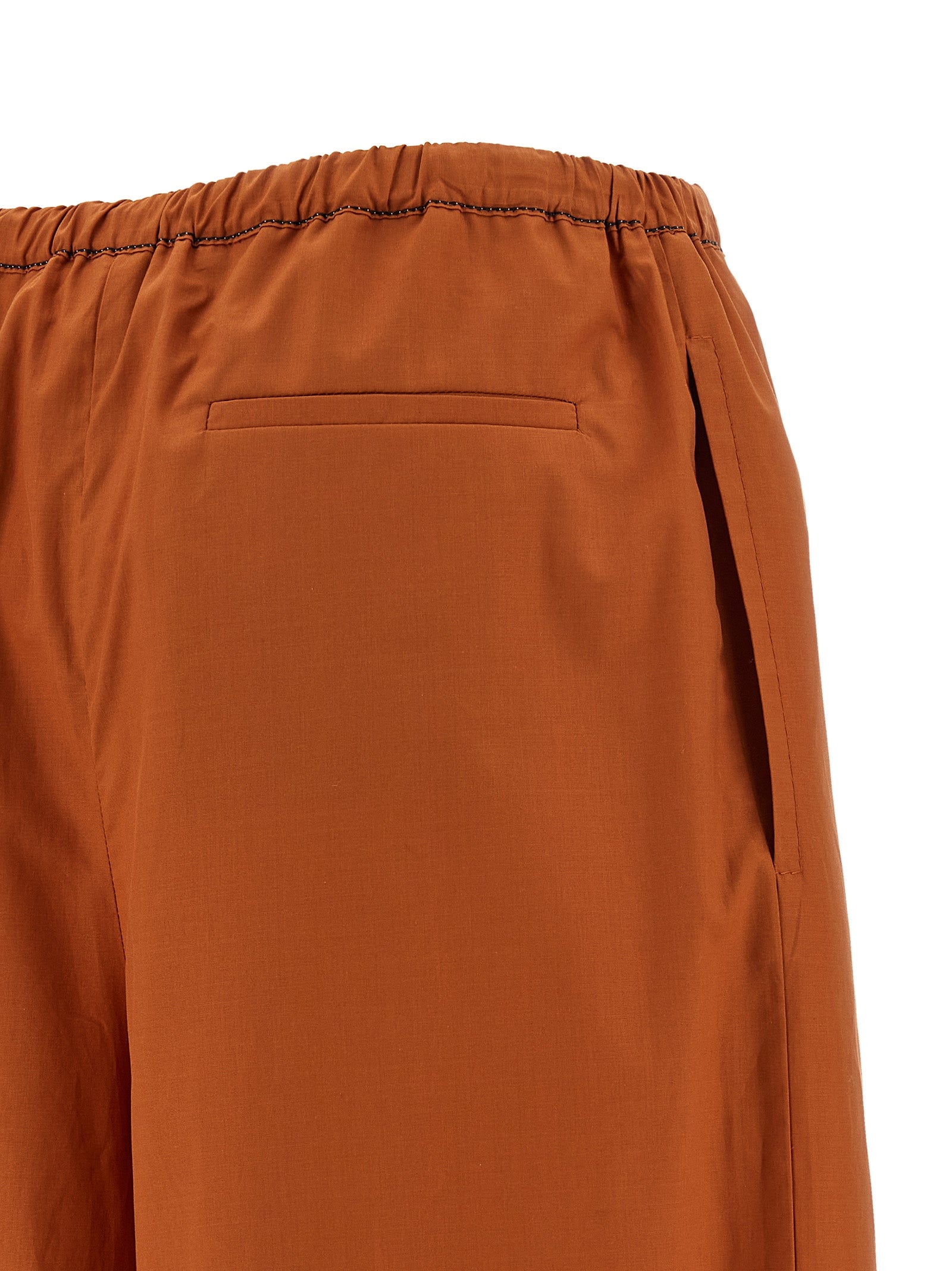 Marni Orange Baumwollhose für die Freizeit