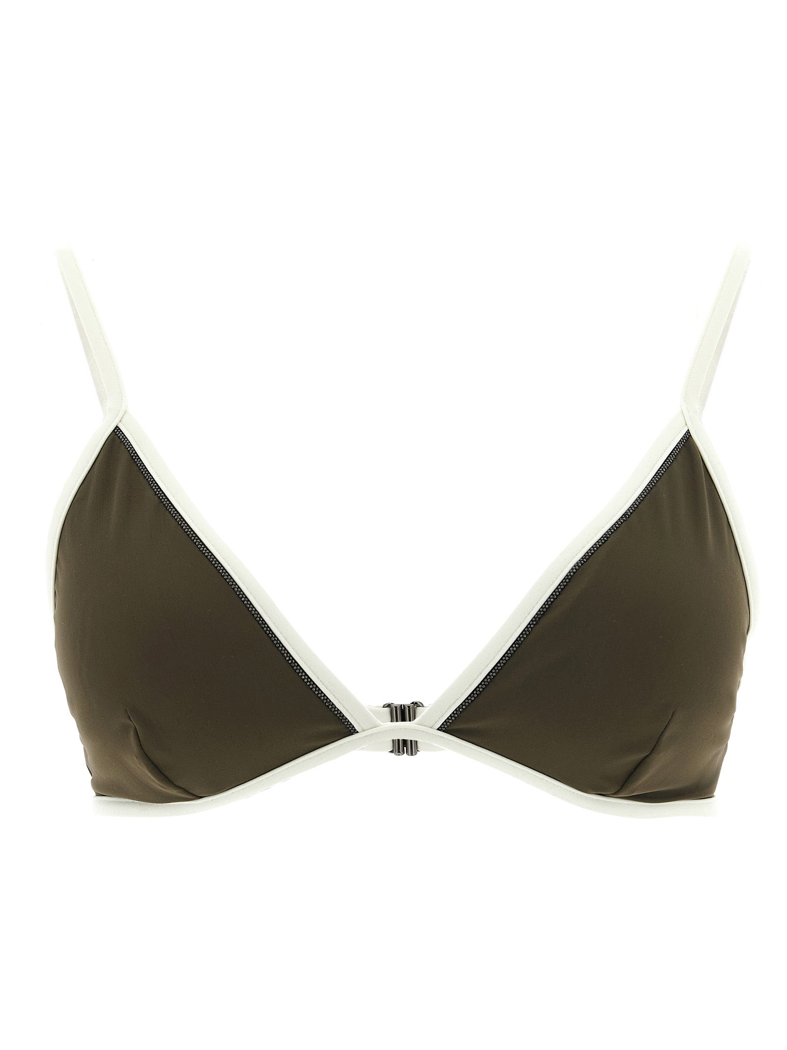 Brunello Cucinelli Grüner Polyamid-Bikini