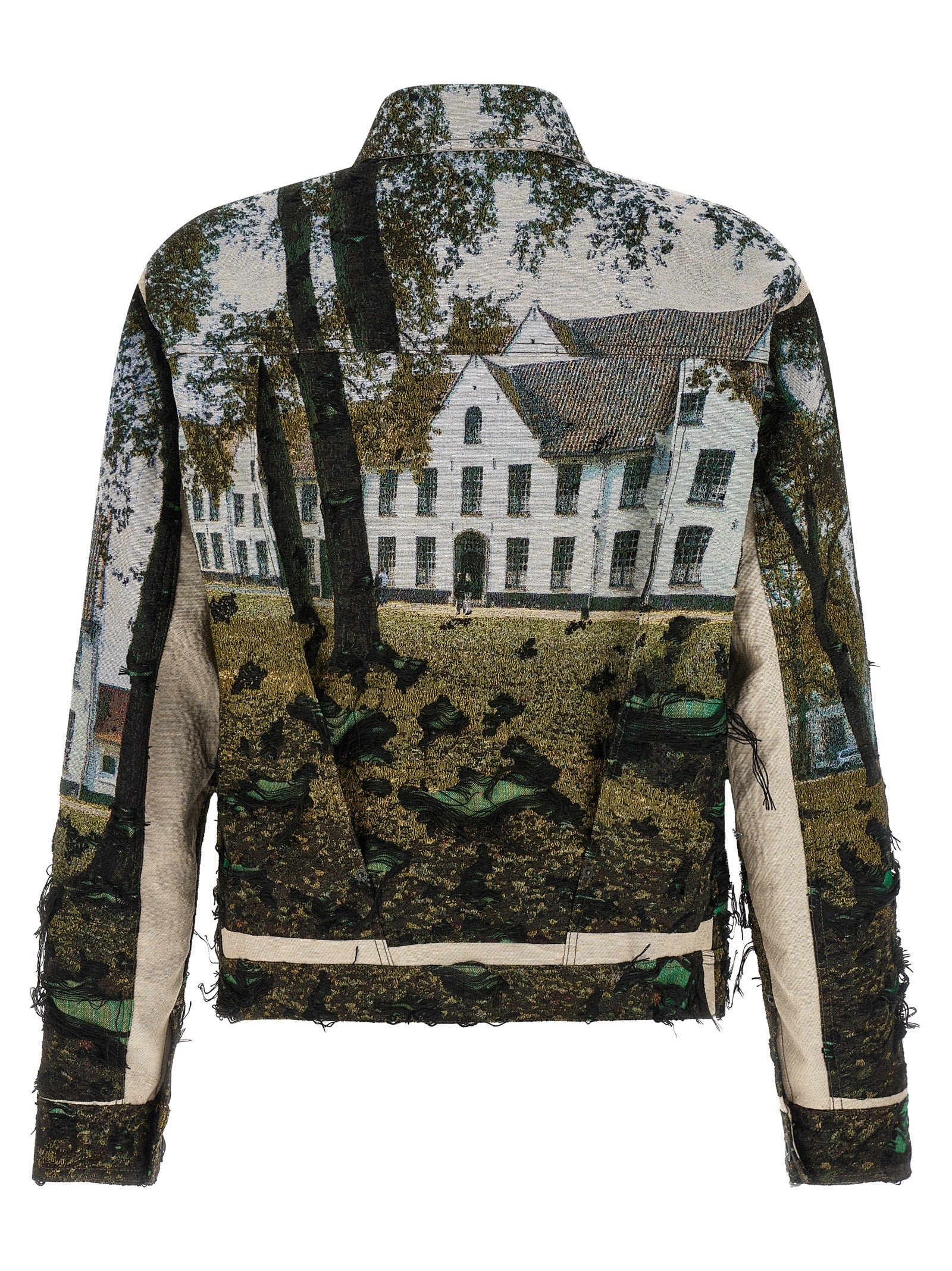 Junya Watanabe Mehrfarbige Polyesterjacke