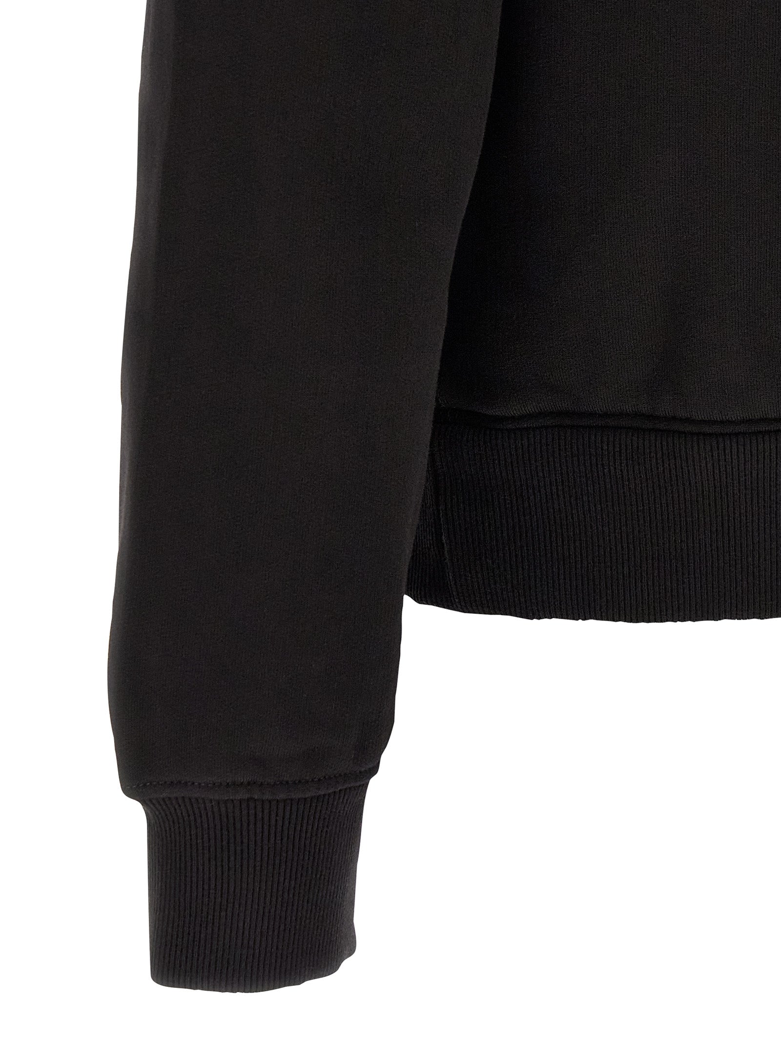 Dolce & Gabbana Schwarzer Baumwoll-Sweatshirt