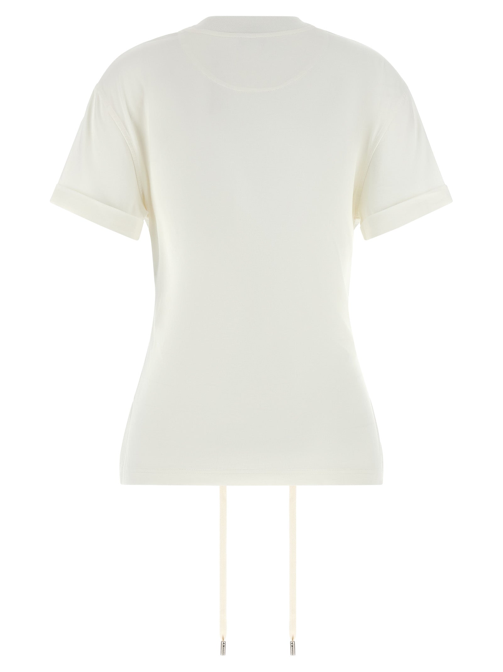 Alexander McQueen Weißes Baumwoll-T-Shirt