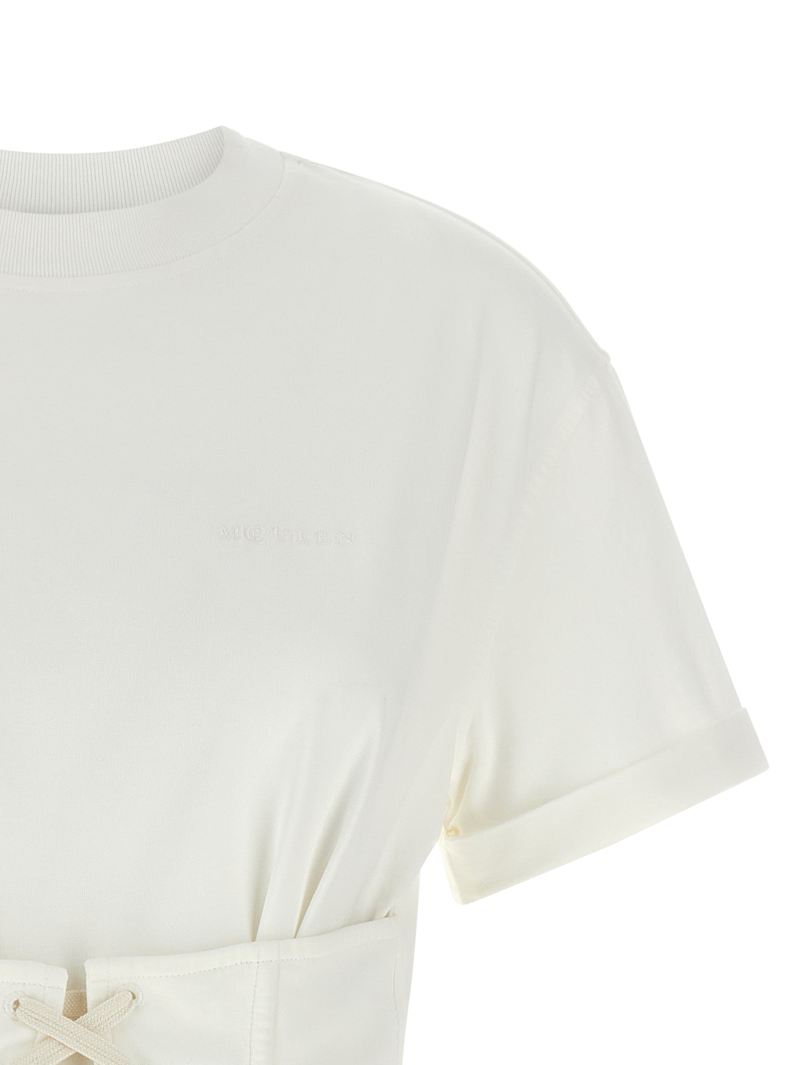 Alexander McQueen Weißes Baumwoll-T-Shirt