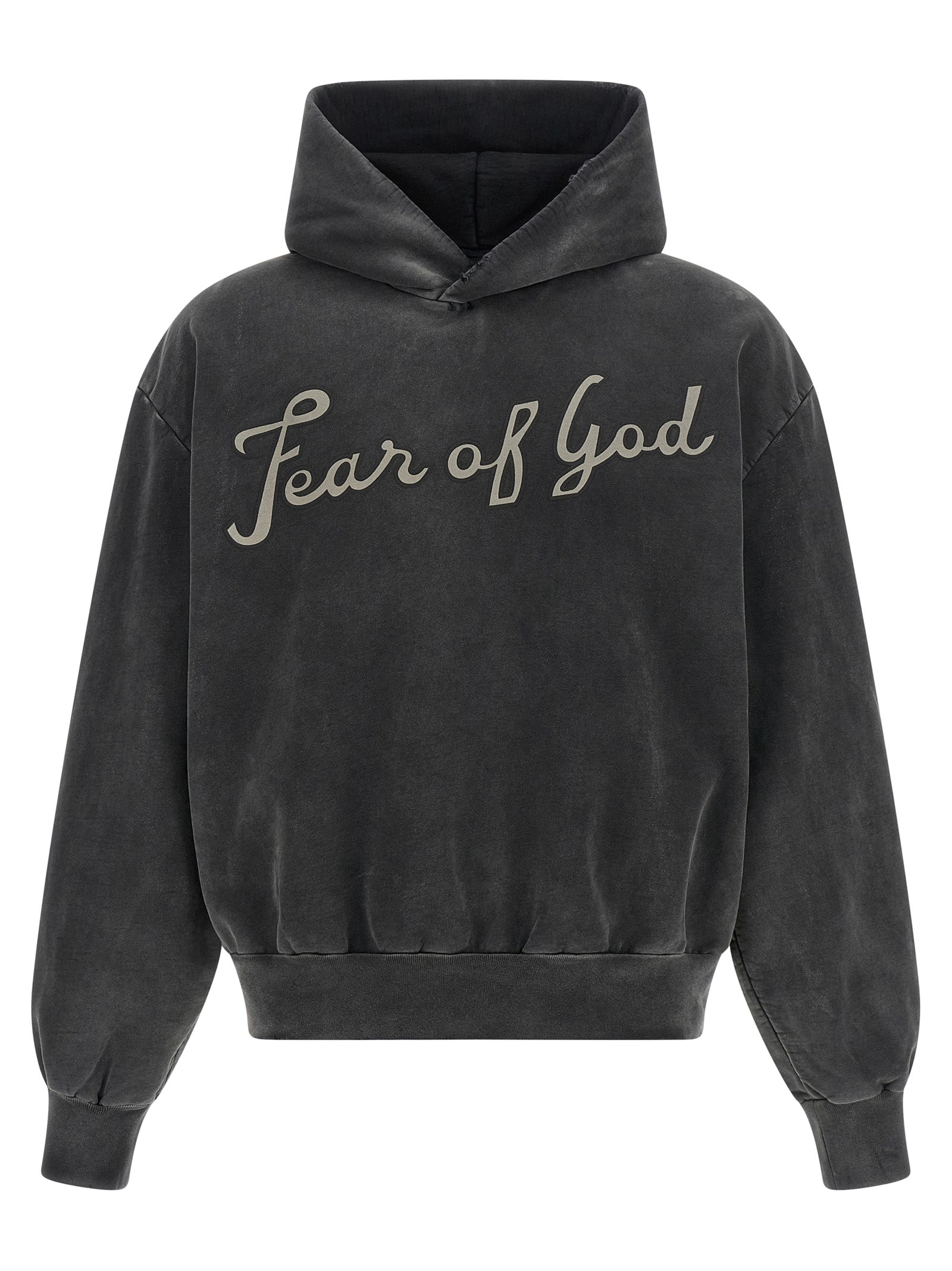 Fear Of God Schwarzer Baumwoll-Sweatshirt